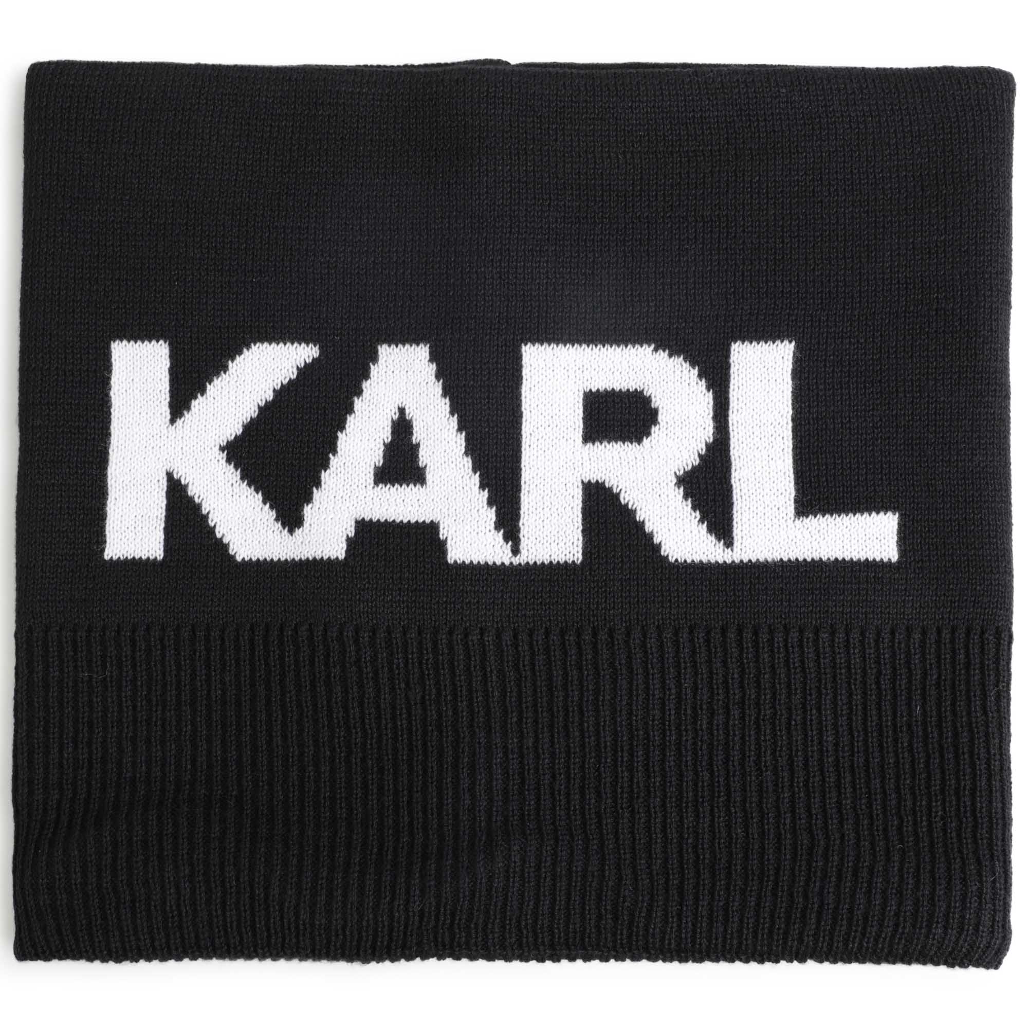 Knitted scarf KARL LAGERFELD KIDS for BOY