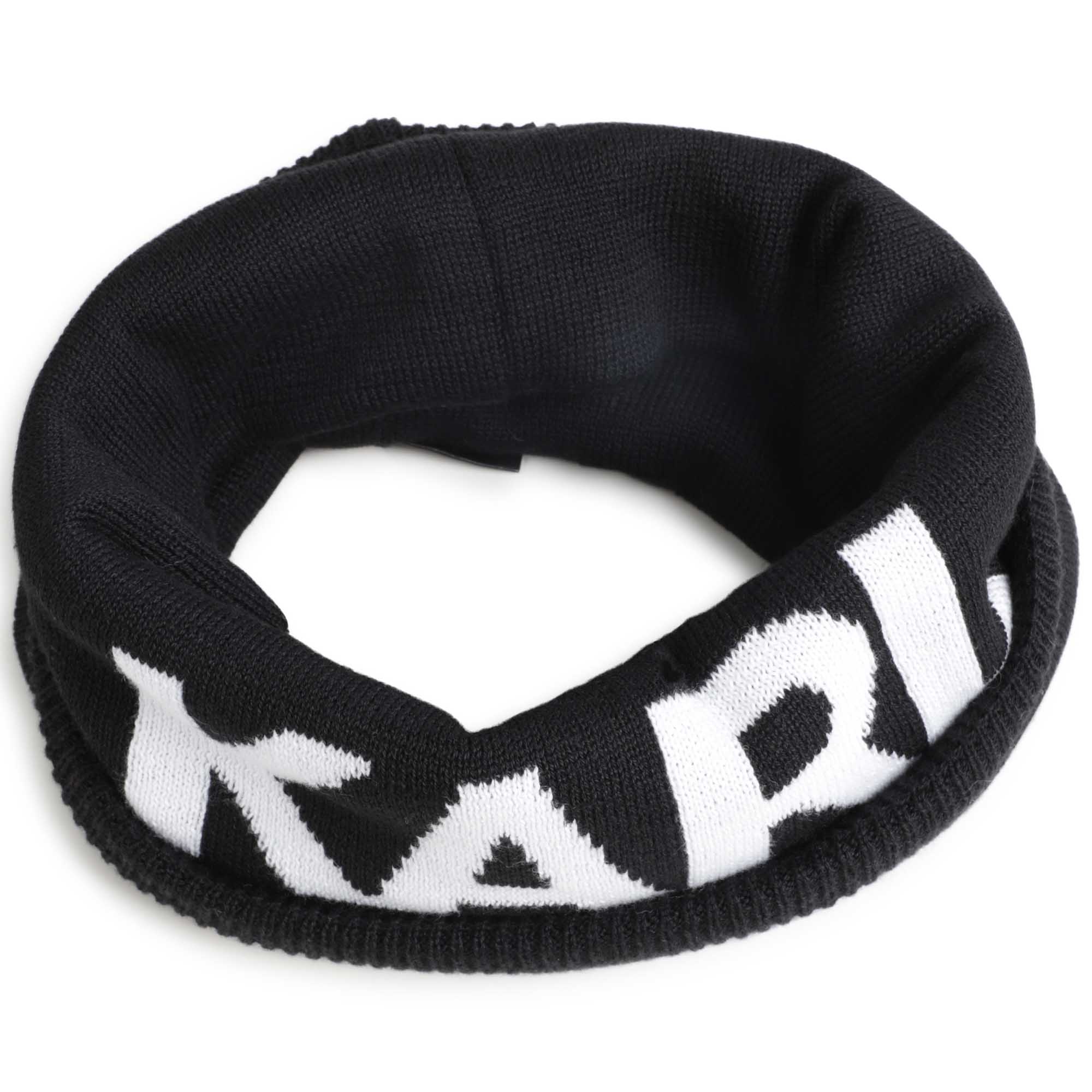 Knitted scarf KARL LAGERFELD KIDS for BOY