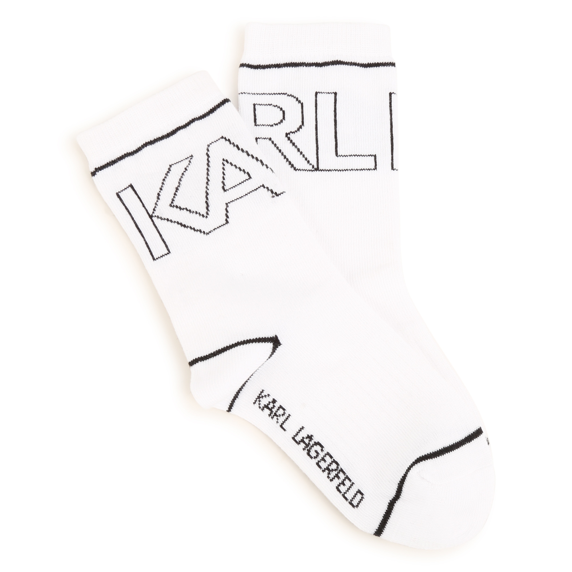 Lot de 2 paires de chaussettes KARL LAGERFELD KIDS pour GARCON