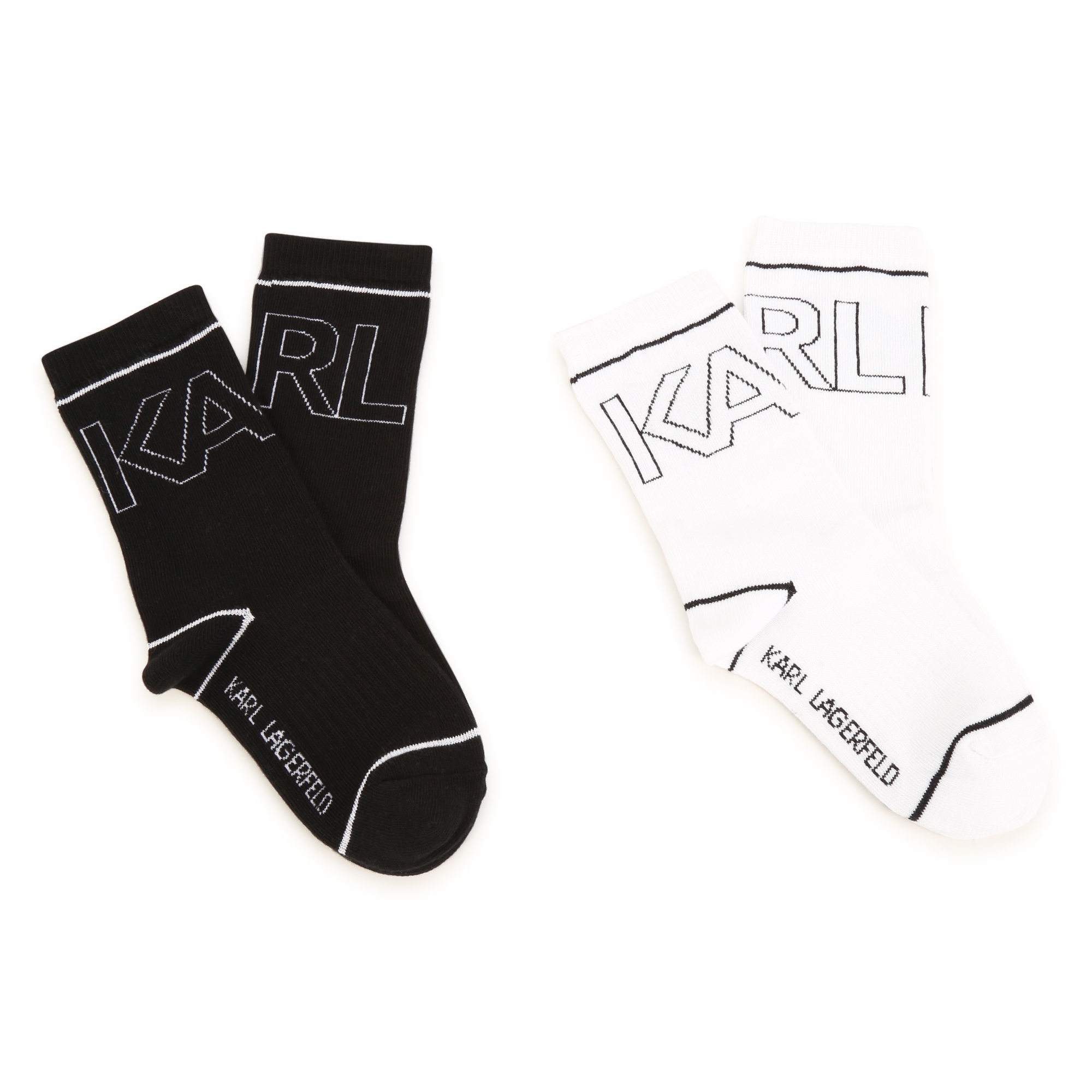 Pack de 2 pares de calcetines KARL LARGERFELD KIDS para NIÑO