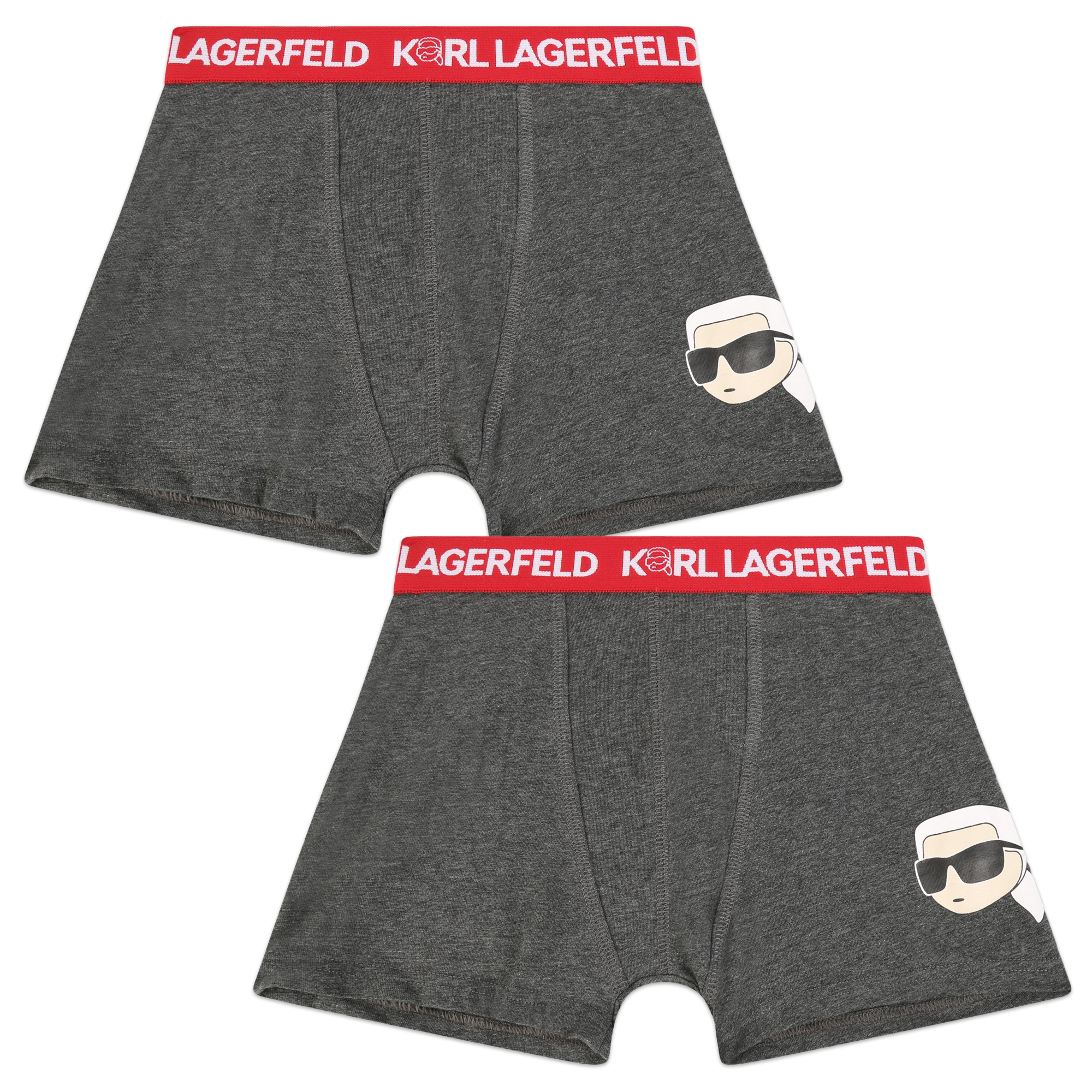 Two-pack of boxers KARL LAGERFELD KIDS for BOY