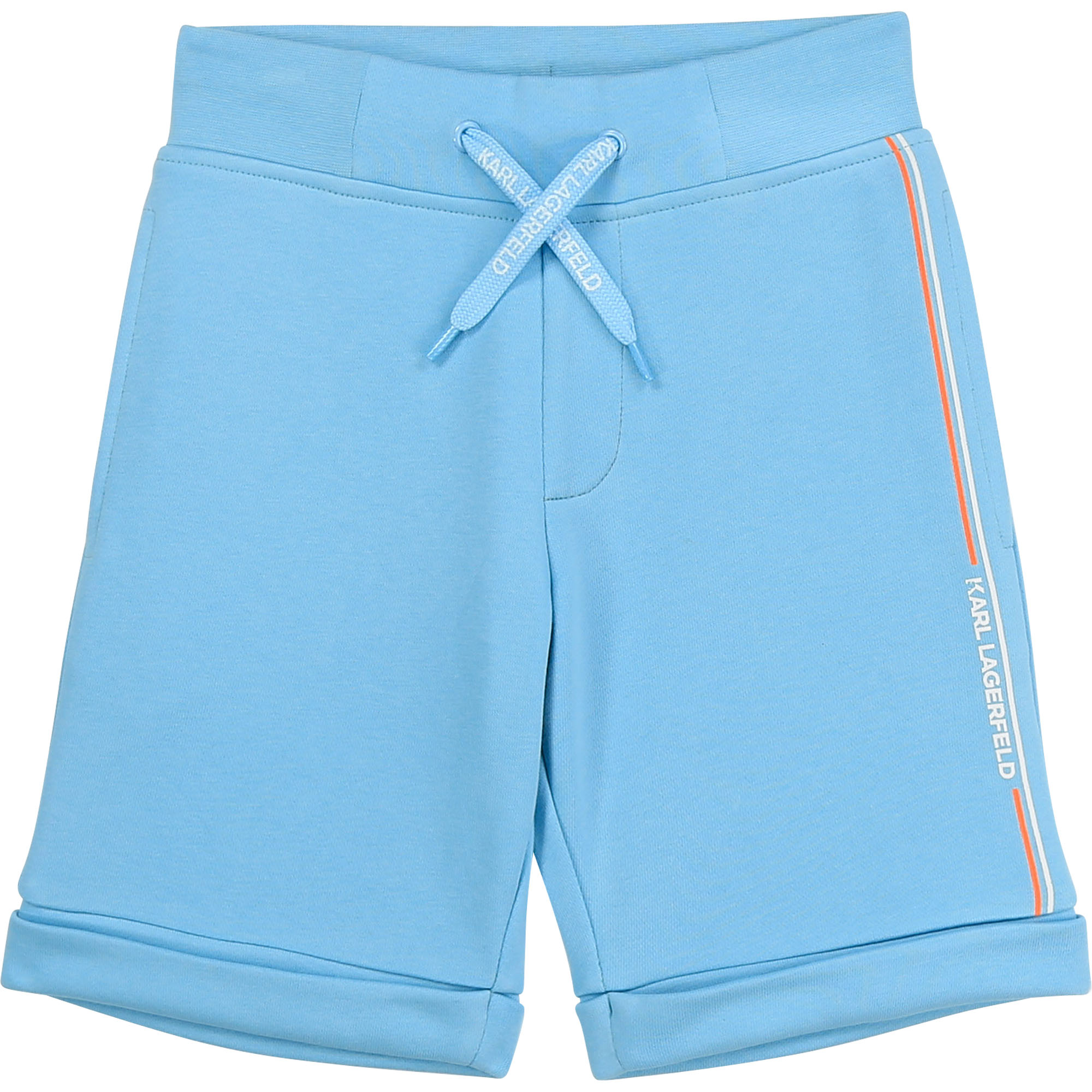 Cotton bermuda shorts KARL LAGERFELD KIDS for BOY