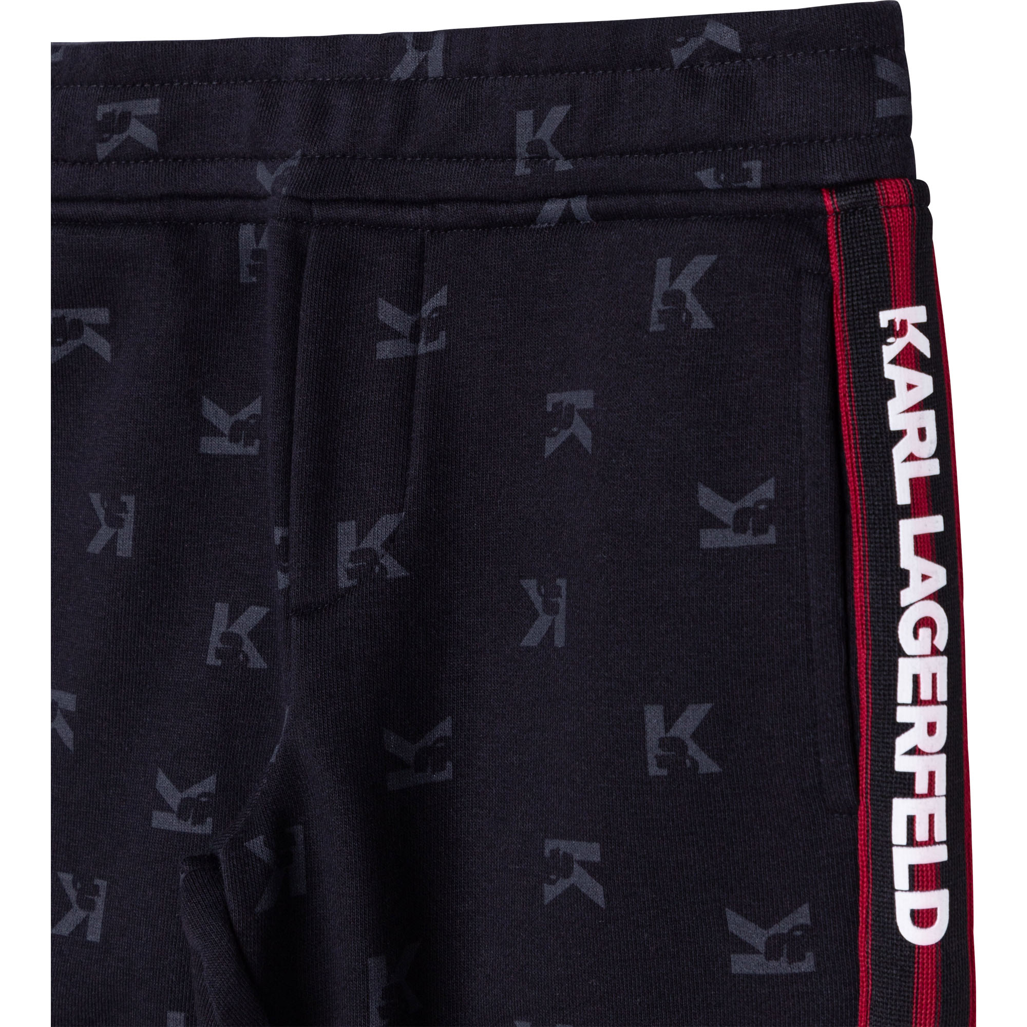 joggers with tricot stripes KARL LAGERFELD KIDS for BOY