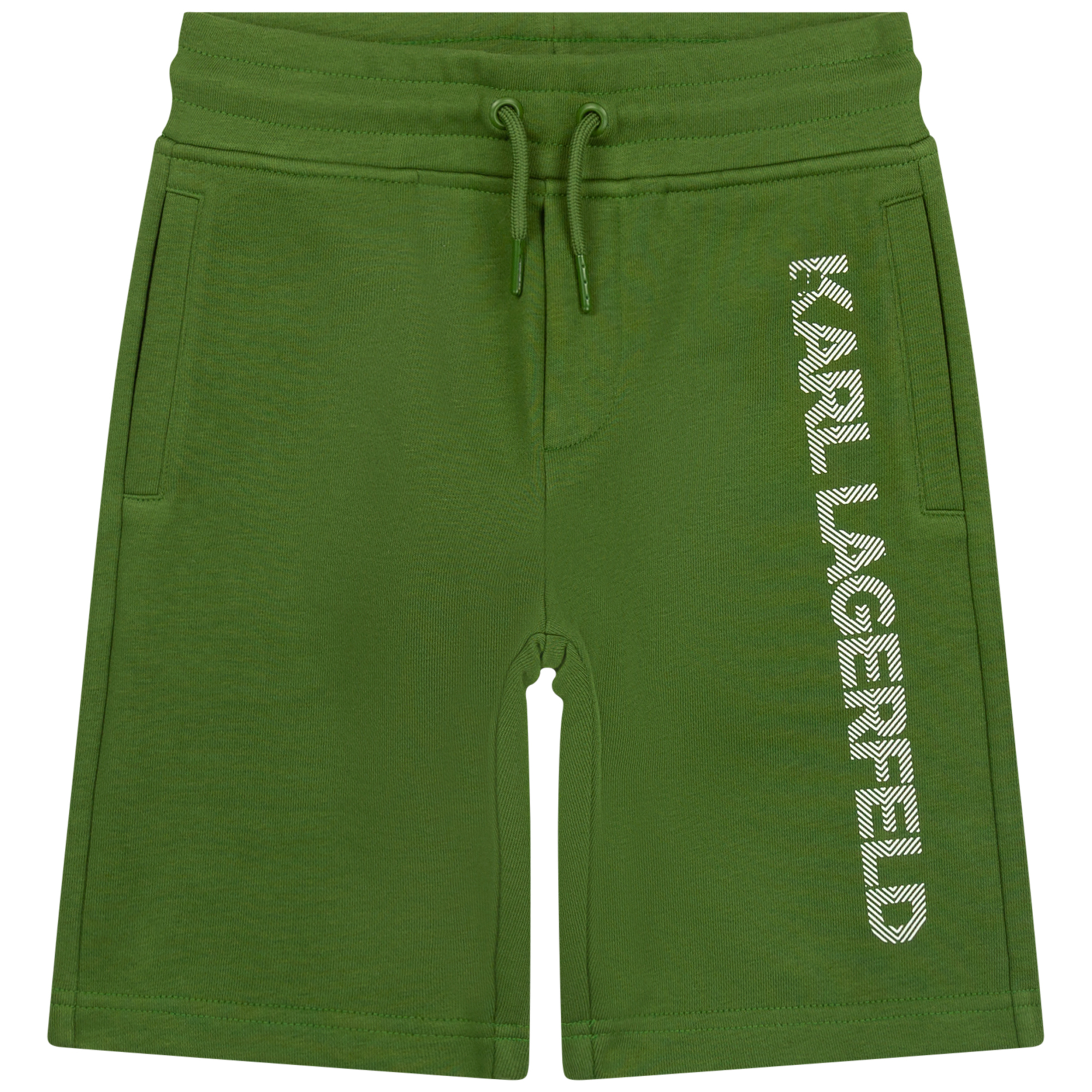 Organic cotton Bermuda shorts KARL LAGERFELD KIDS for BOY