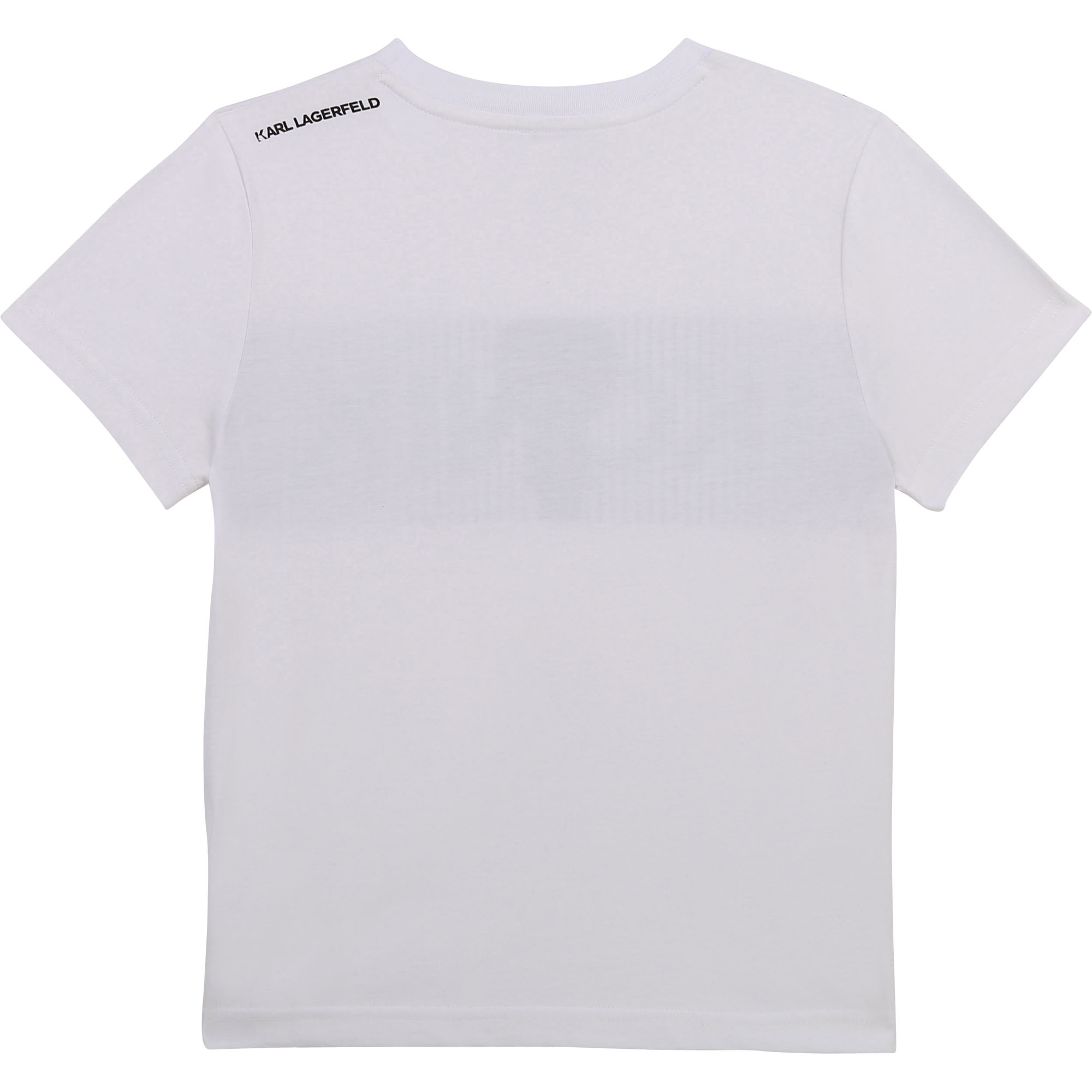T-shirt stampata con logo KARL LAGERFELD KIDS Per RAGAZZO