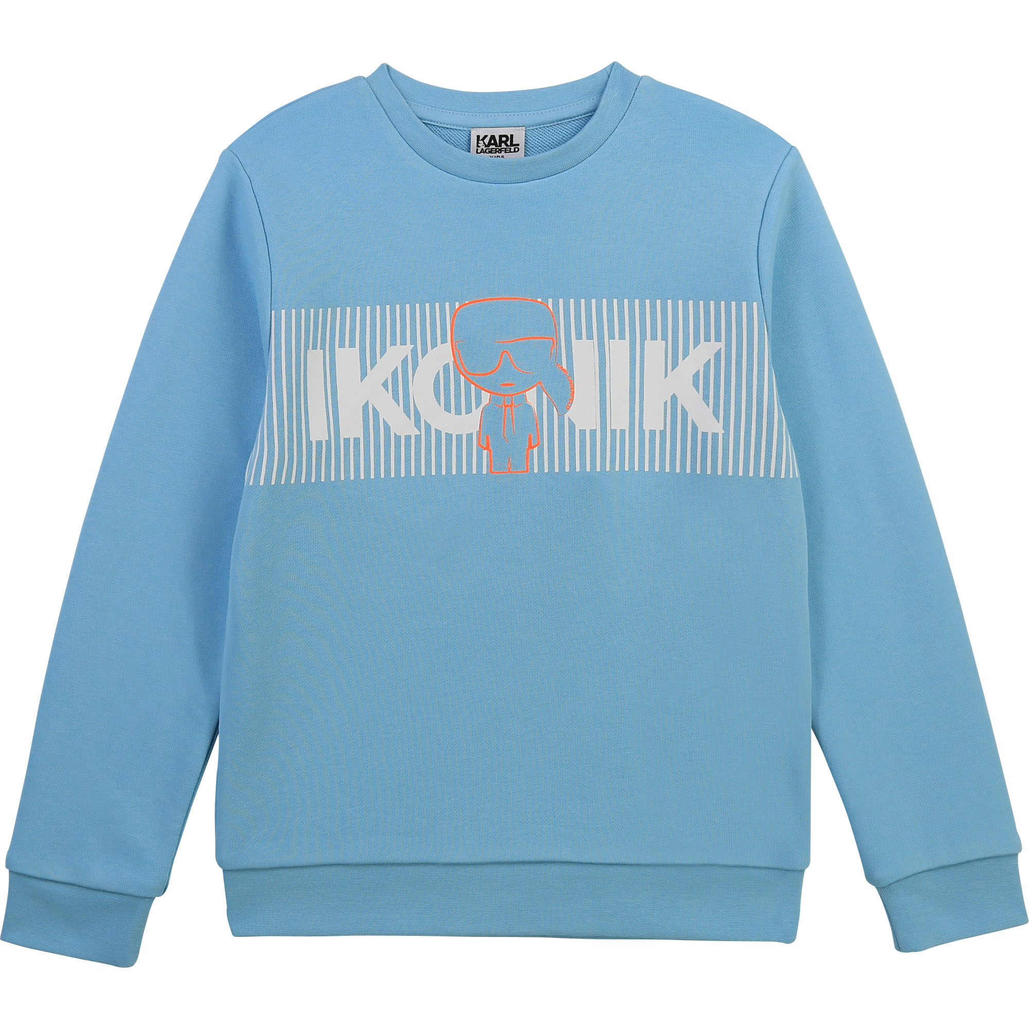 Cotton-rich sweatshirt KARL LAGERFELD KIDS for BOY