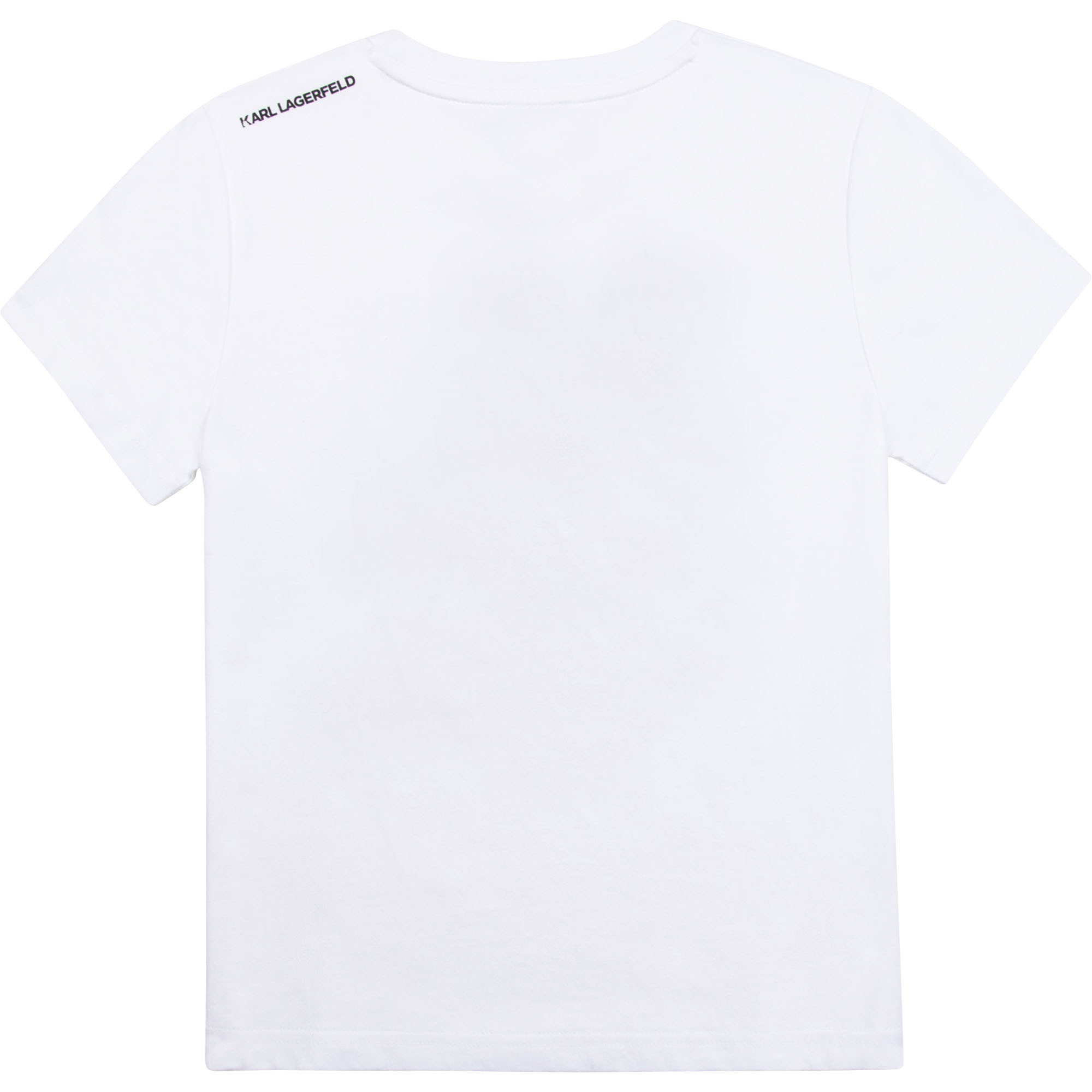 Camiseta de algodón orgánico KARL LARGERFELD KIDS para NIÑO