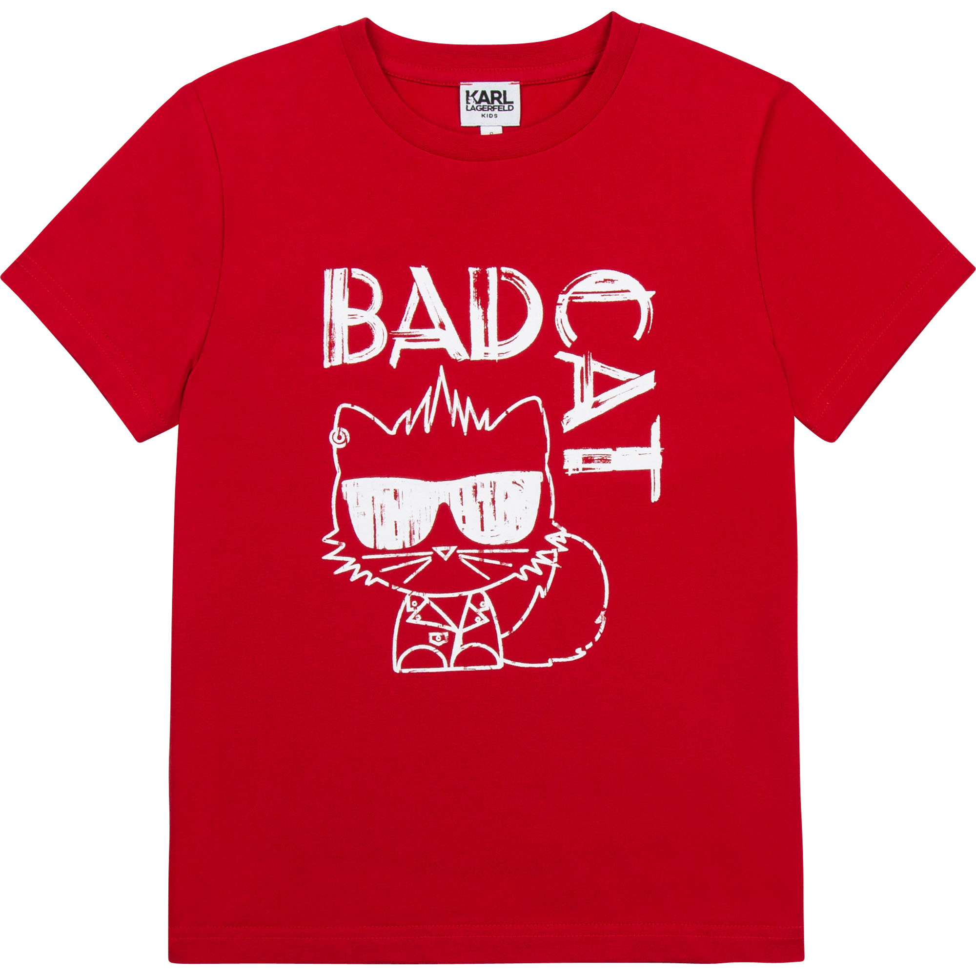 T-Shirt aus Bio-Baumwolle KARL LAGERFELD KIDS Für JUNGE