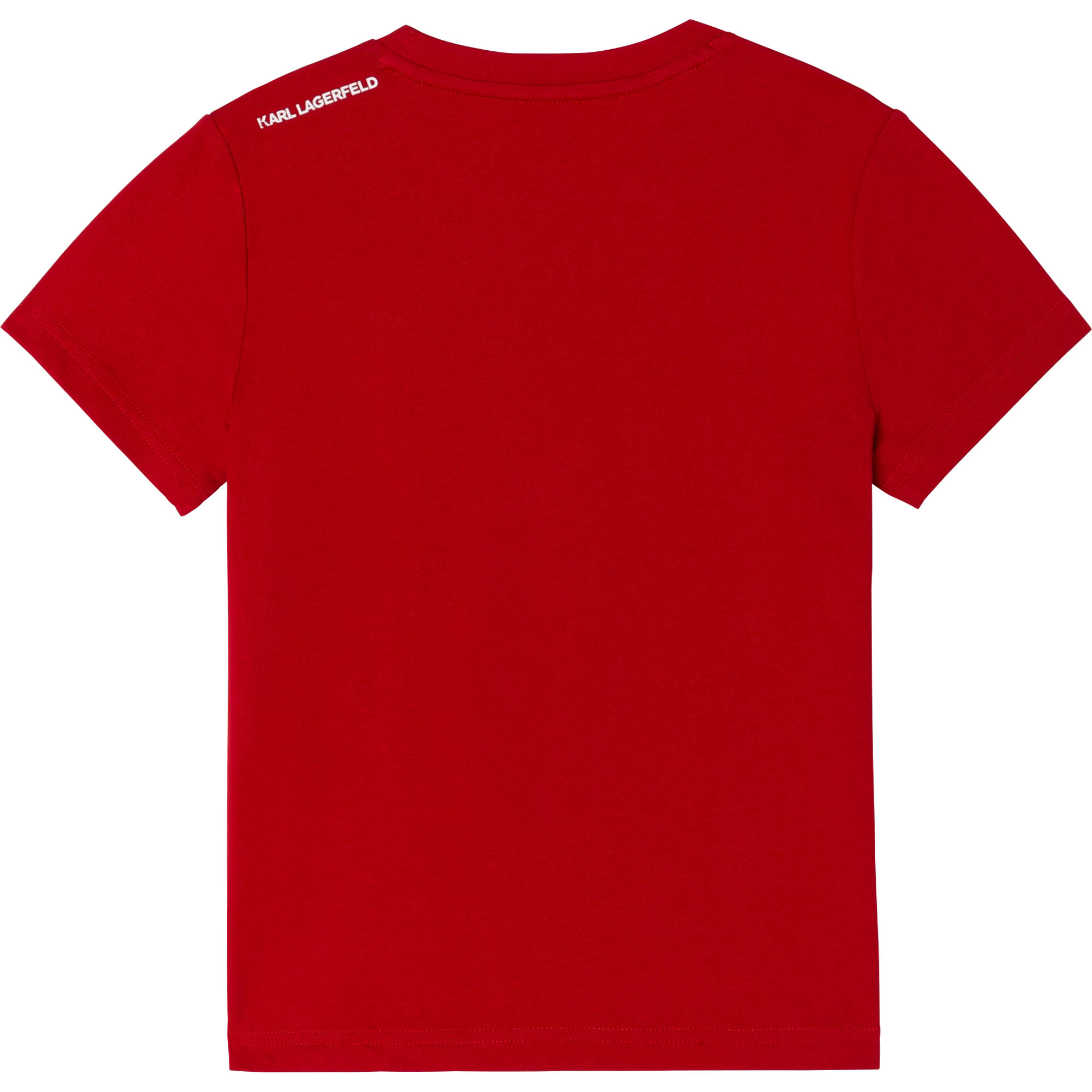 T-shirt in cotone bio KARL LAGERFELD KIDS Per RAGAZZO
