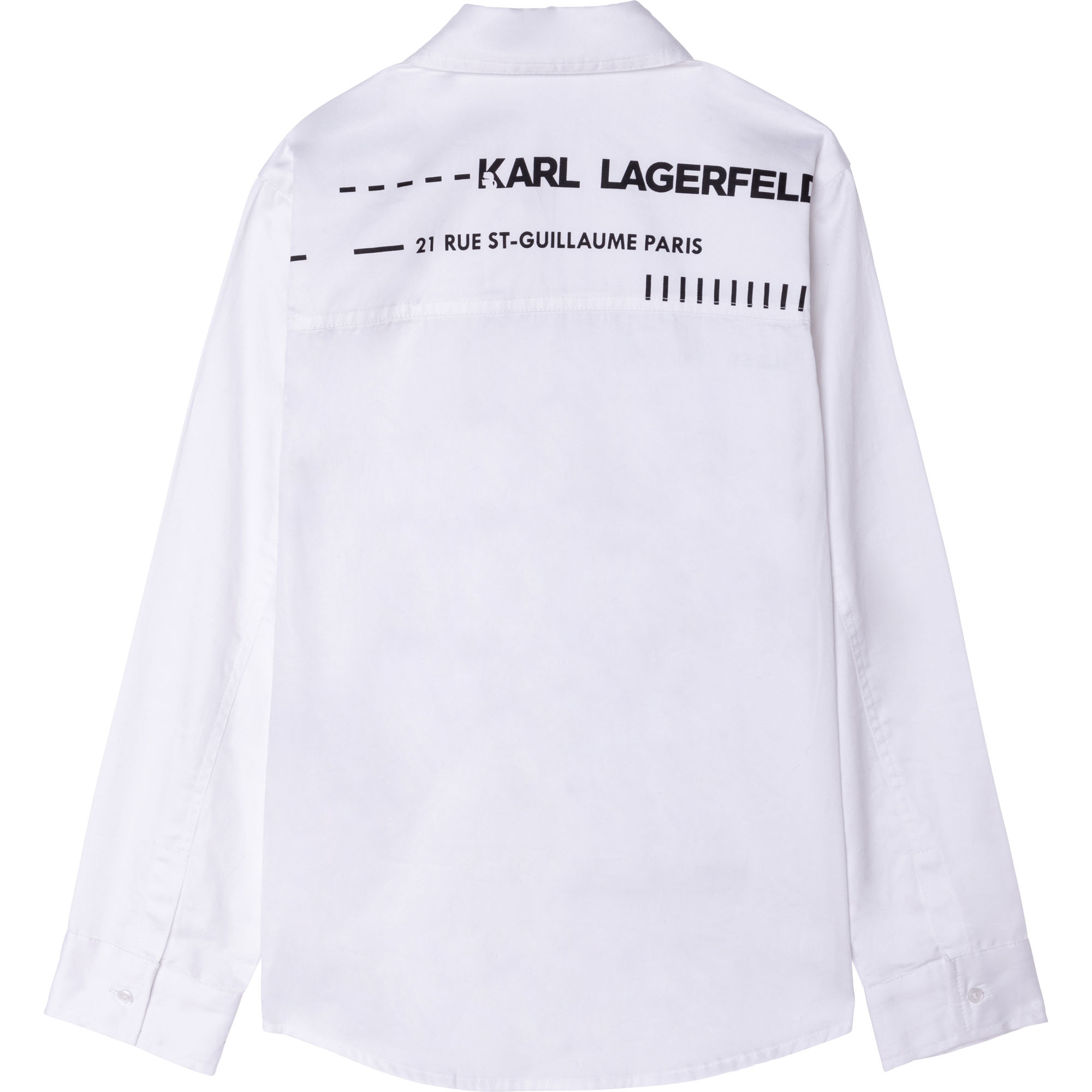 Camisa de popelina KARL LARGERFELD KIDS para NIÑO
