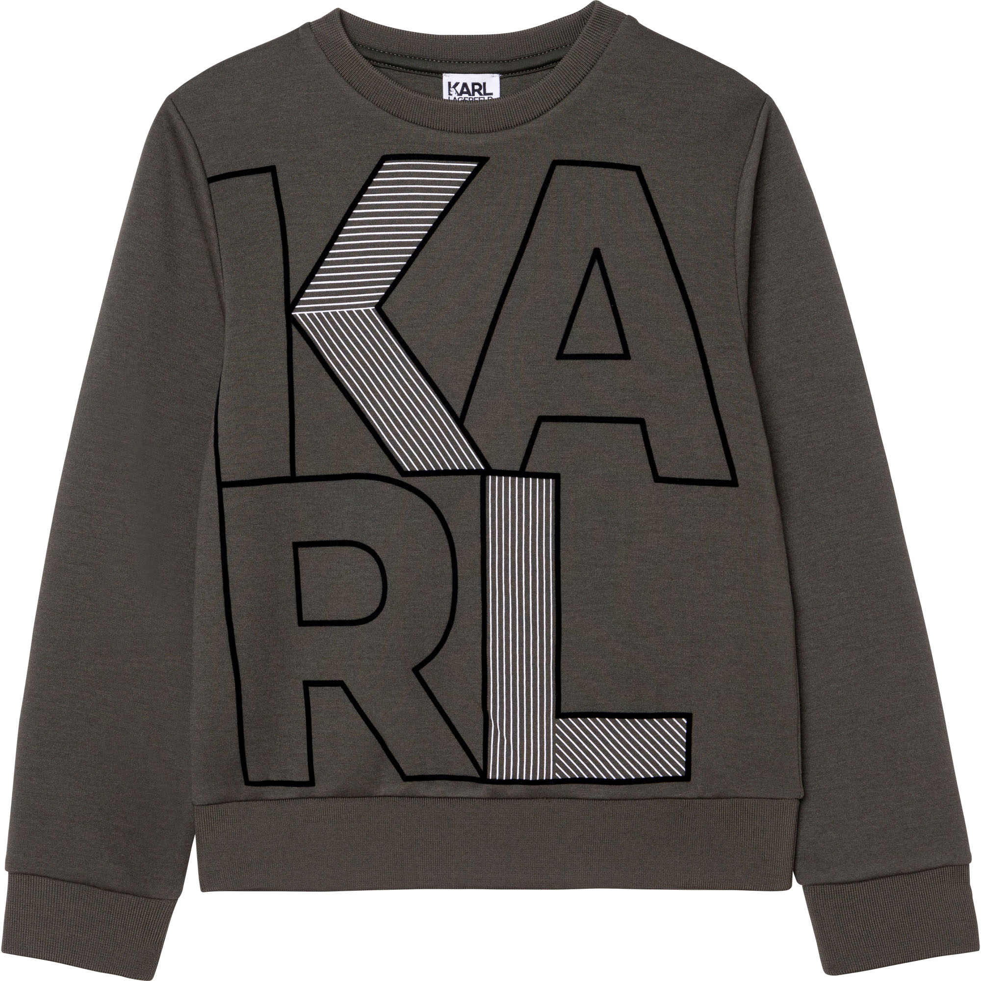 Printed sweatshirt KARL LAGERFELD KIDS for BOY