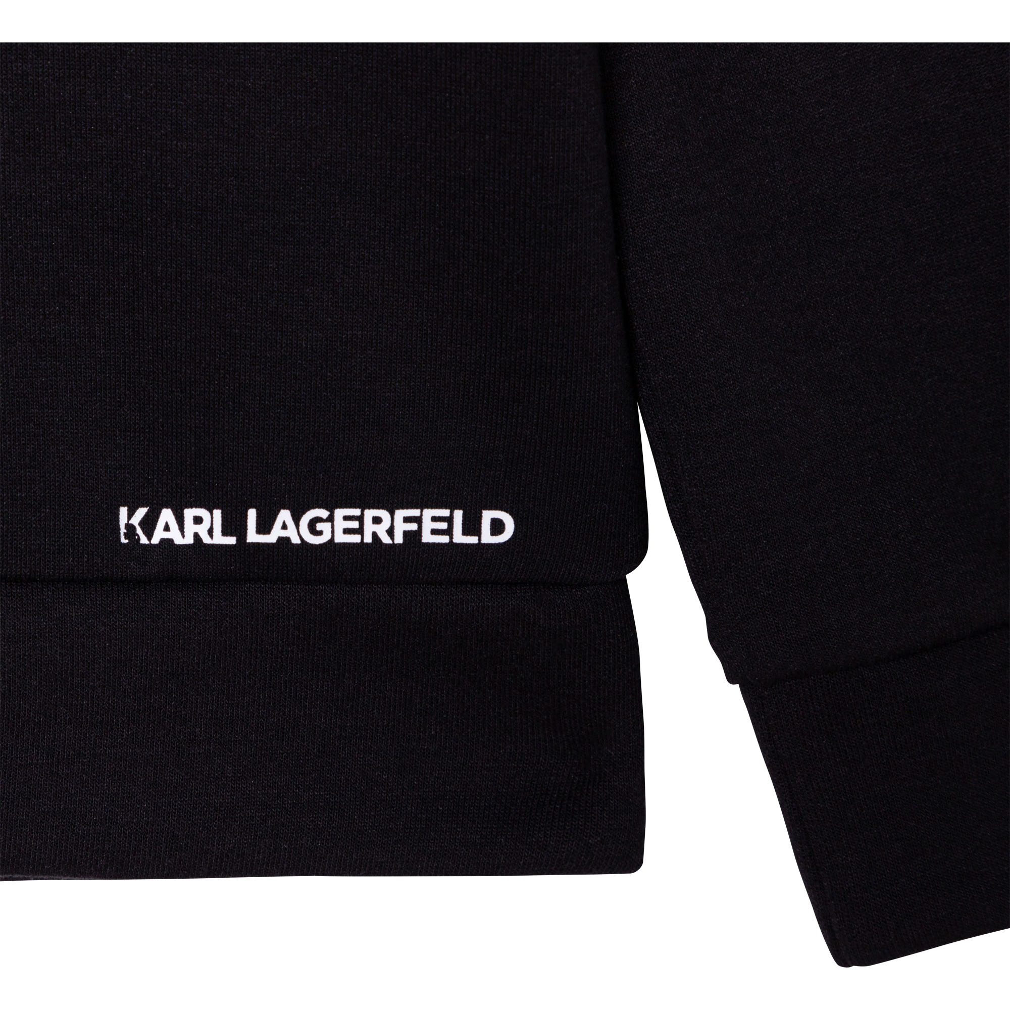 Sweatshirt with zipped pocket KARL LAGERFELD KIDS for BOY