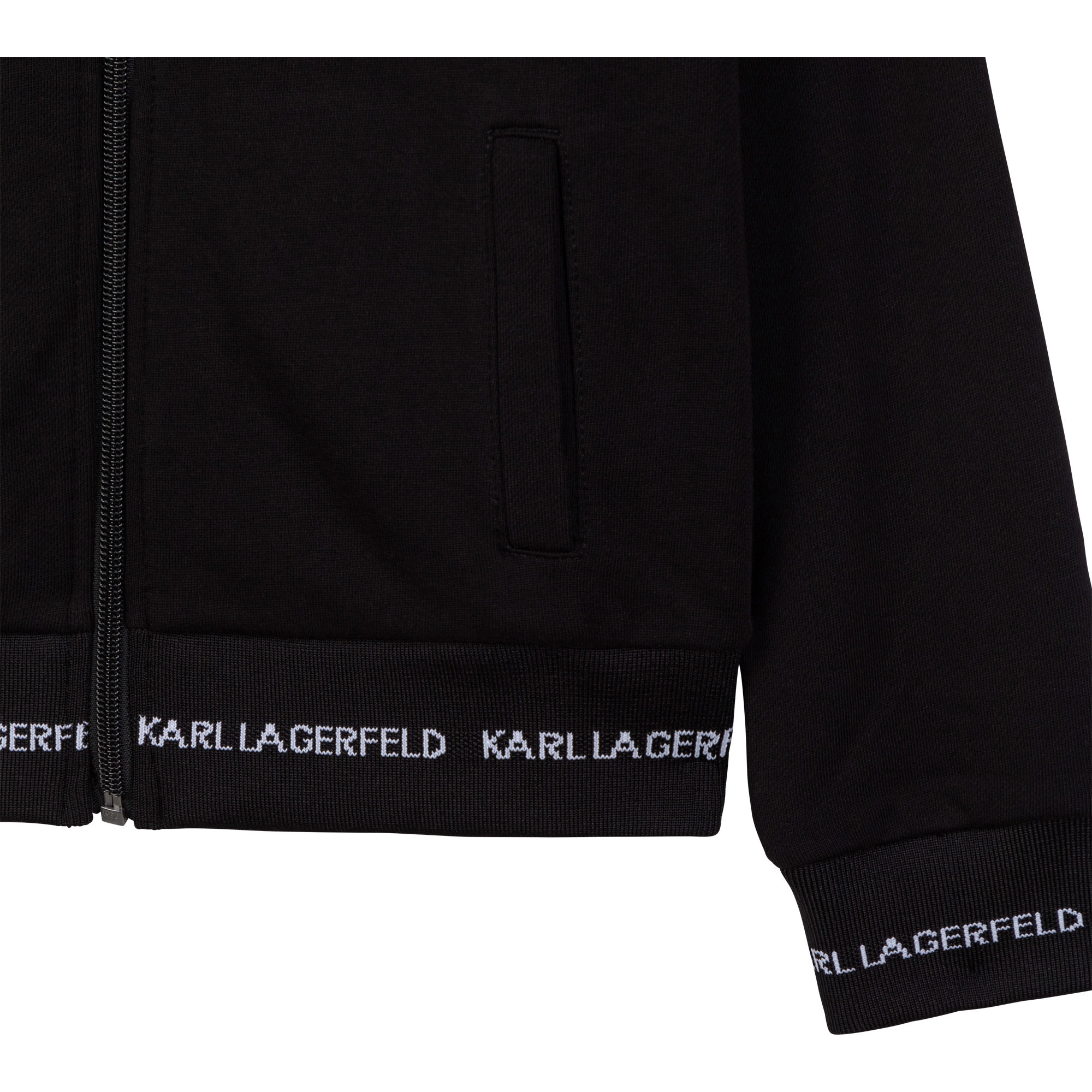 Jersey jogging cardigan KARL LAGERFELD KIDS for BOY