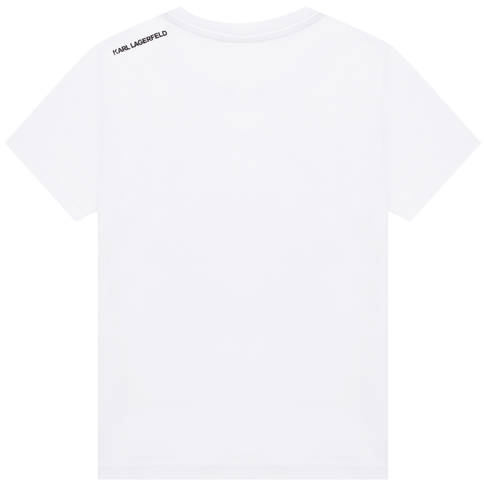 T-shirt cotone bio con stampa KARL LAGERFELD KIDS Per RAGAZZO