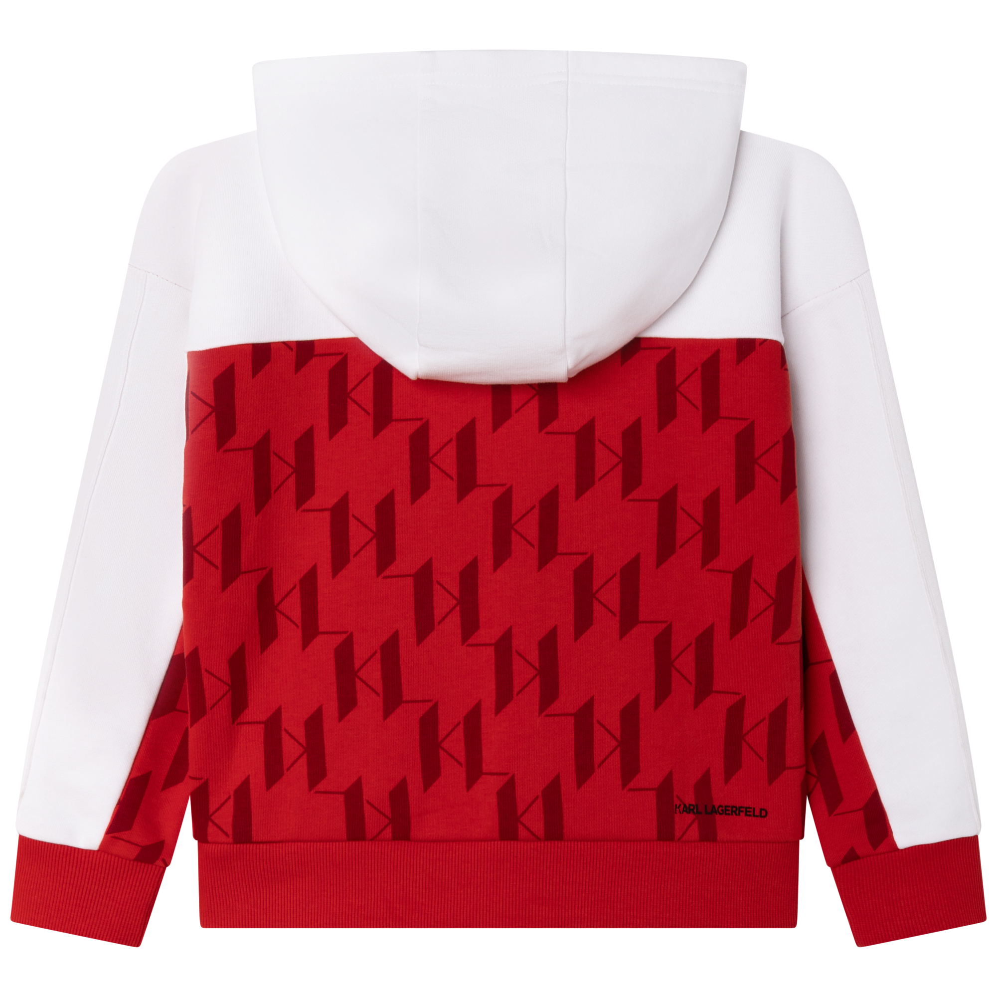 Cotton sweatshirt with print KARL LAGERFELD KIDS for BOY