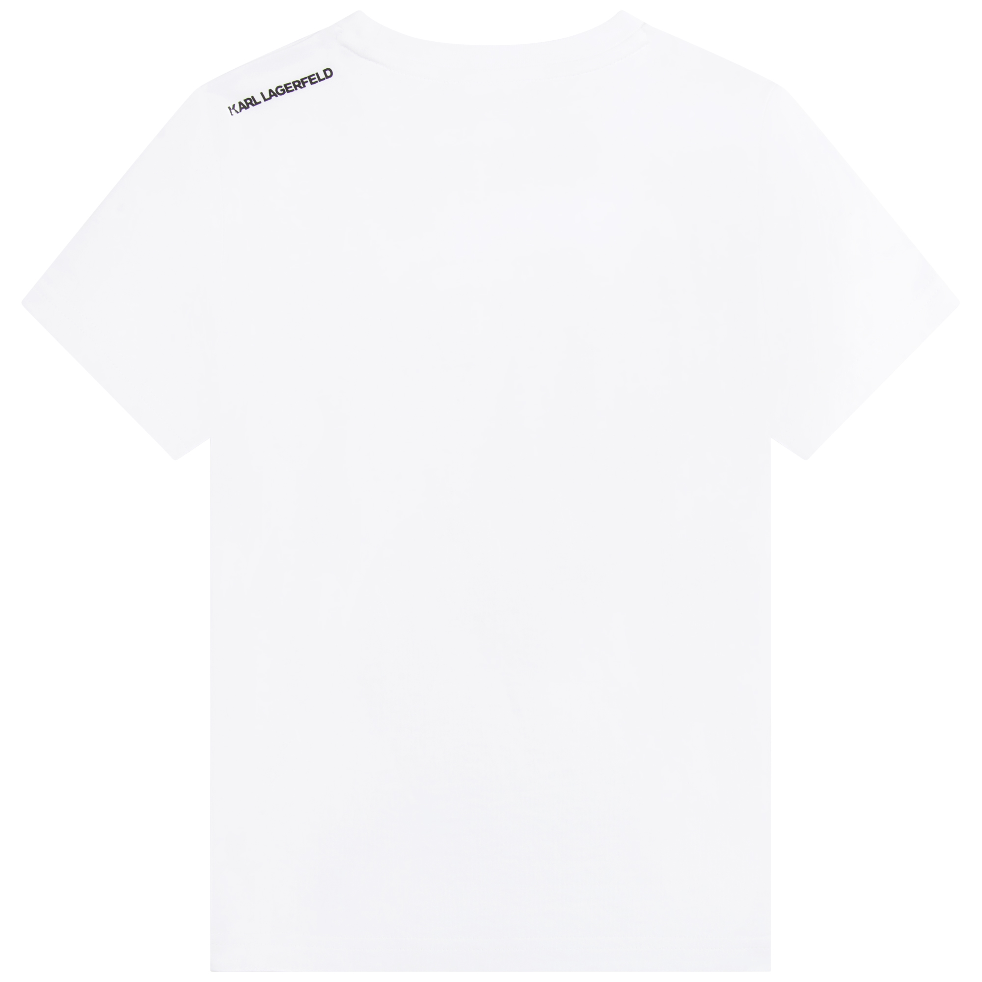 T-shirt manches courtes coton KARL LAGERFELD KIDS pour GARCON