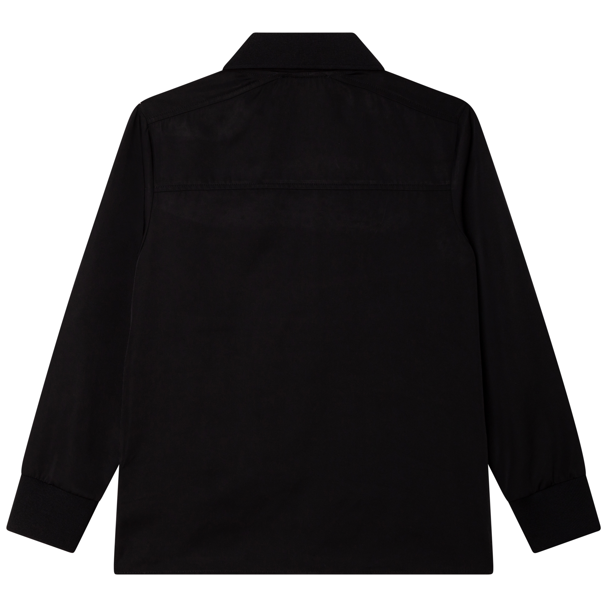 Zip-up overshirt with pocket KARL LAGERFELD KIDS for BOY