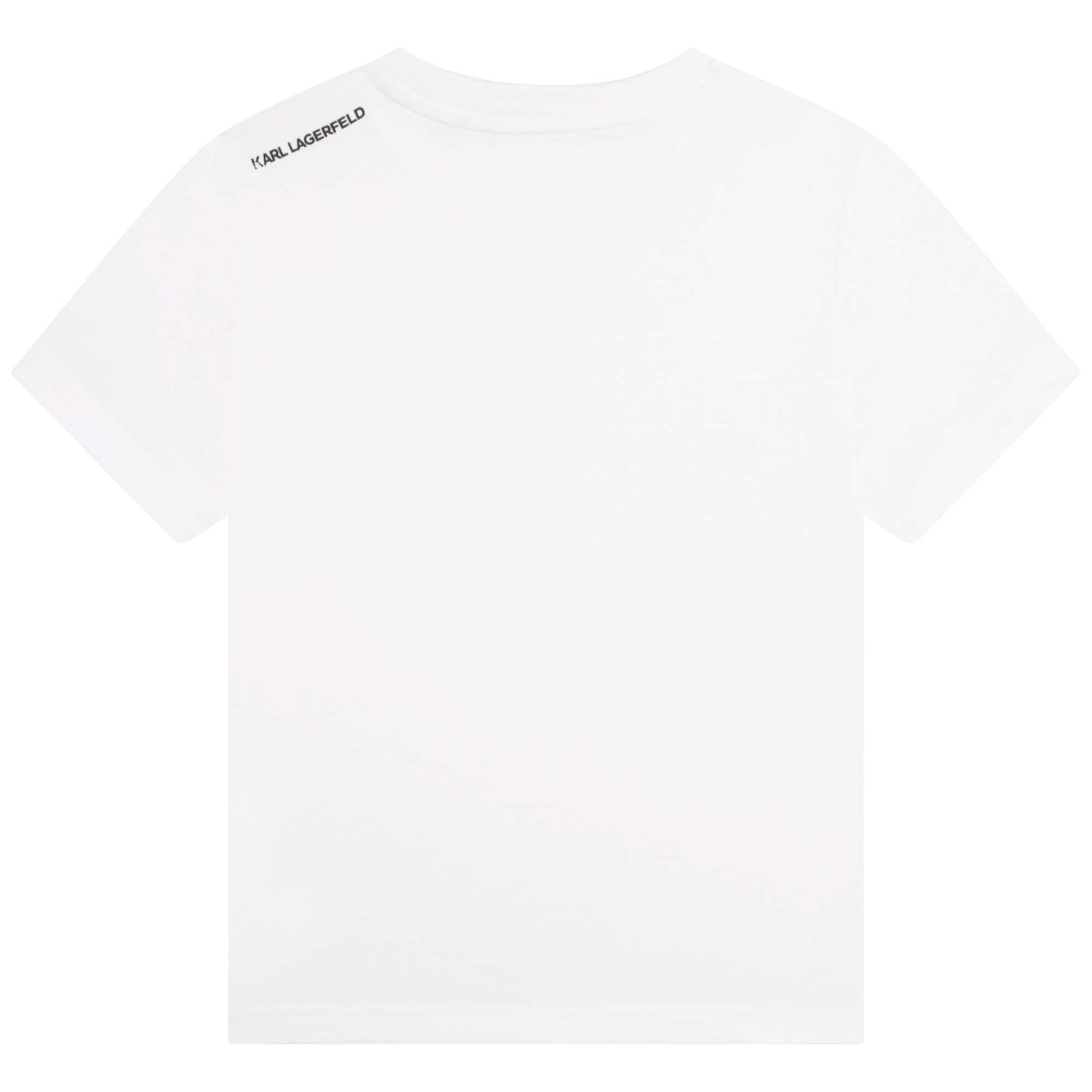 T-shirt met korte mouwen KARL LAGERFELD KIDS Voor