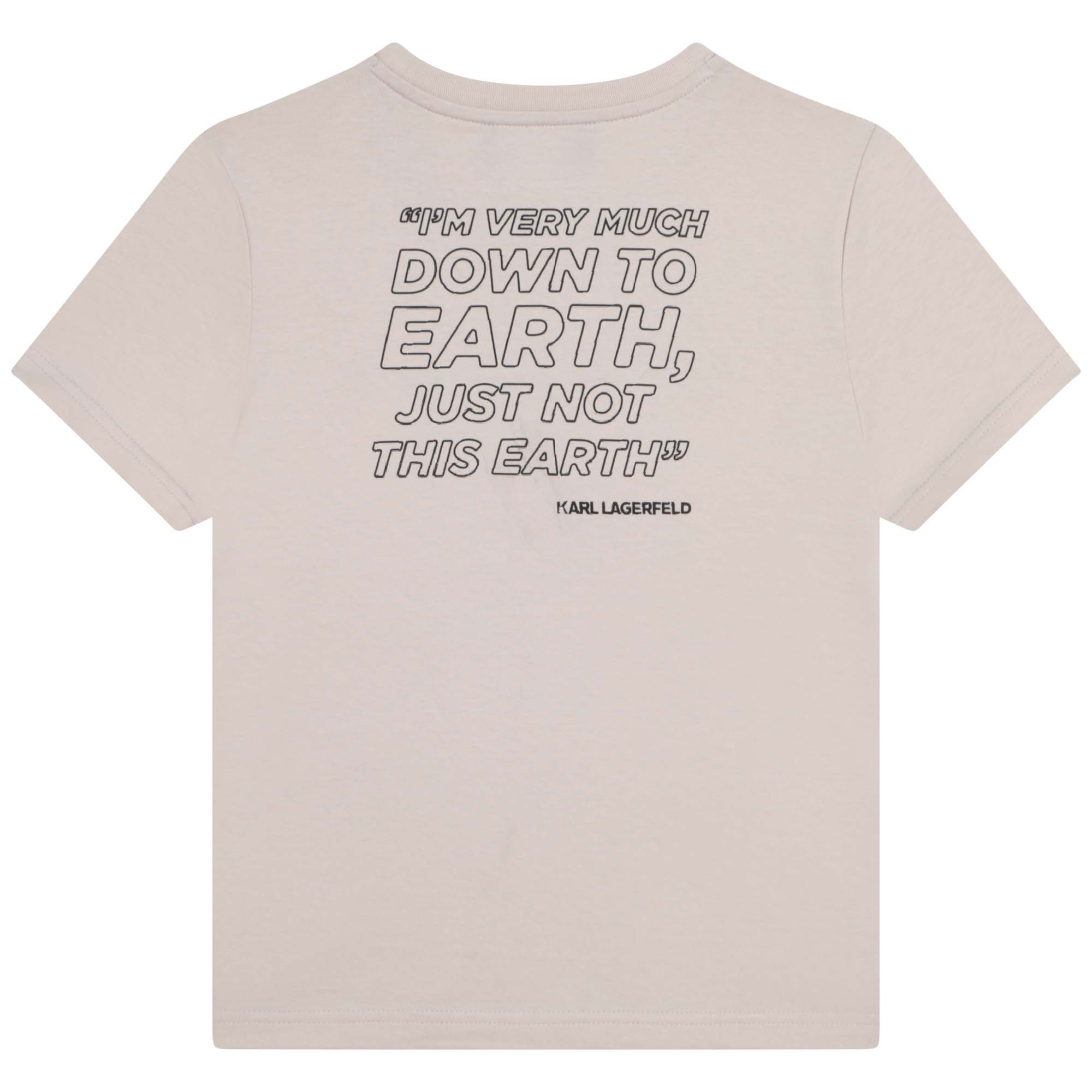 T-shirt à manches courtes KARL LAGERFELD KIDS pour GARCON