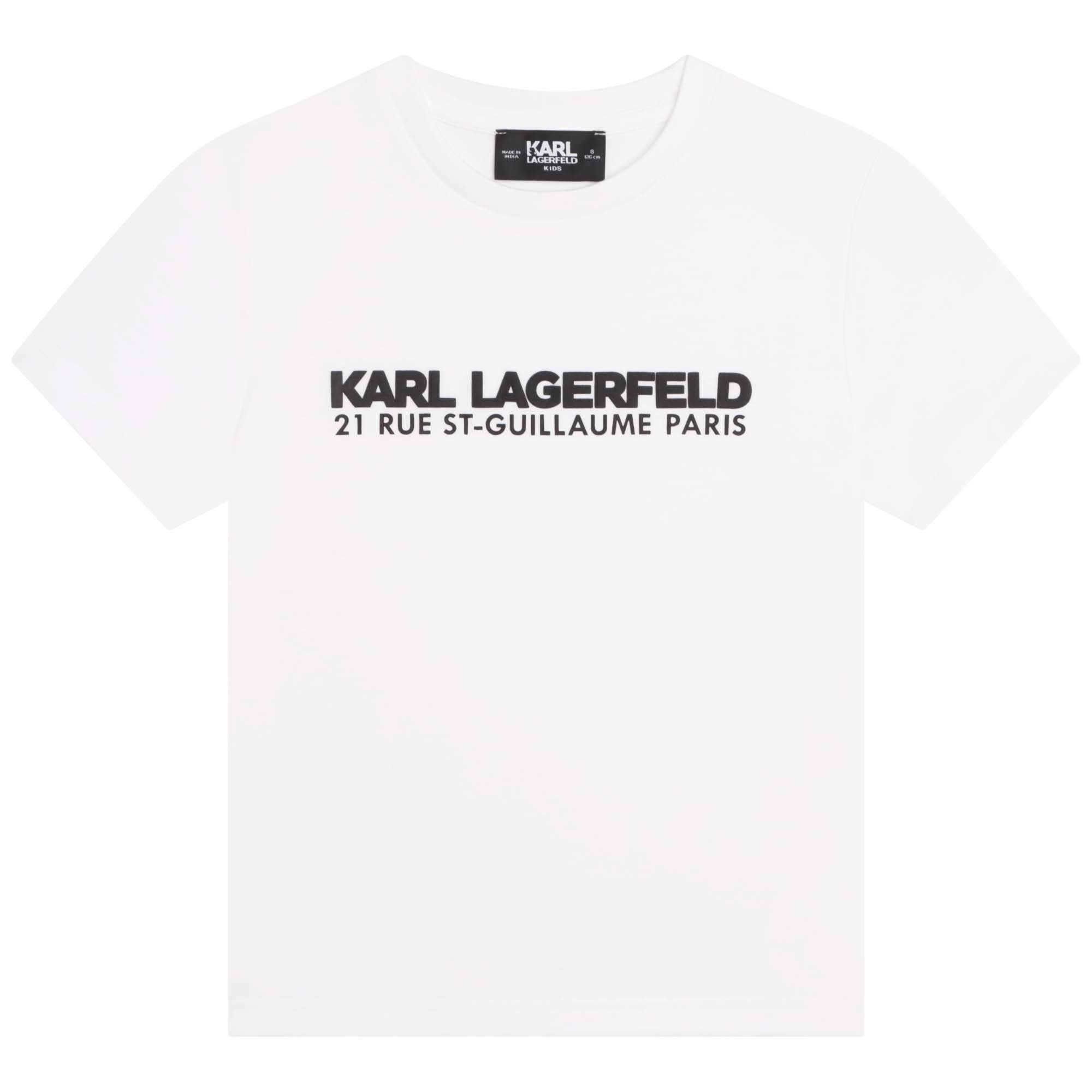 Kurzarm-T-Shirt KARL LAGERFELD KIDS Für JUNGE