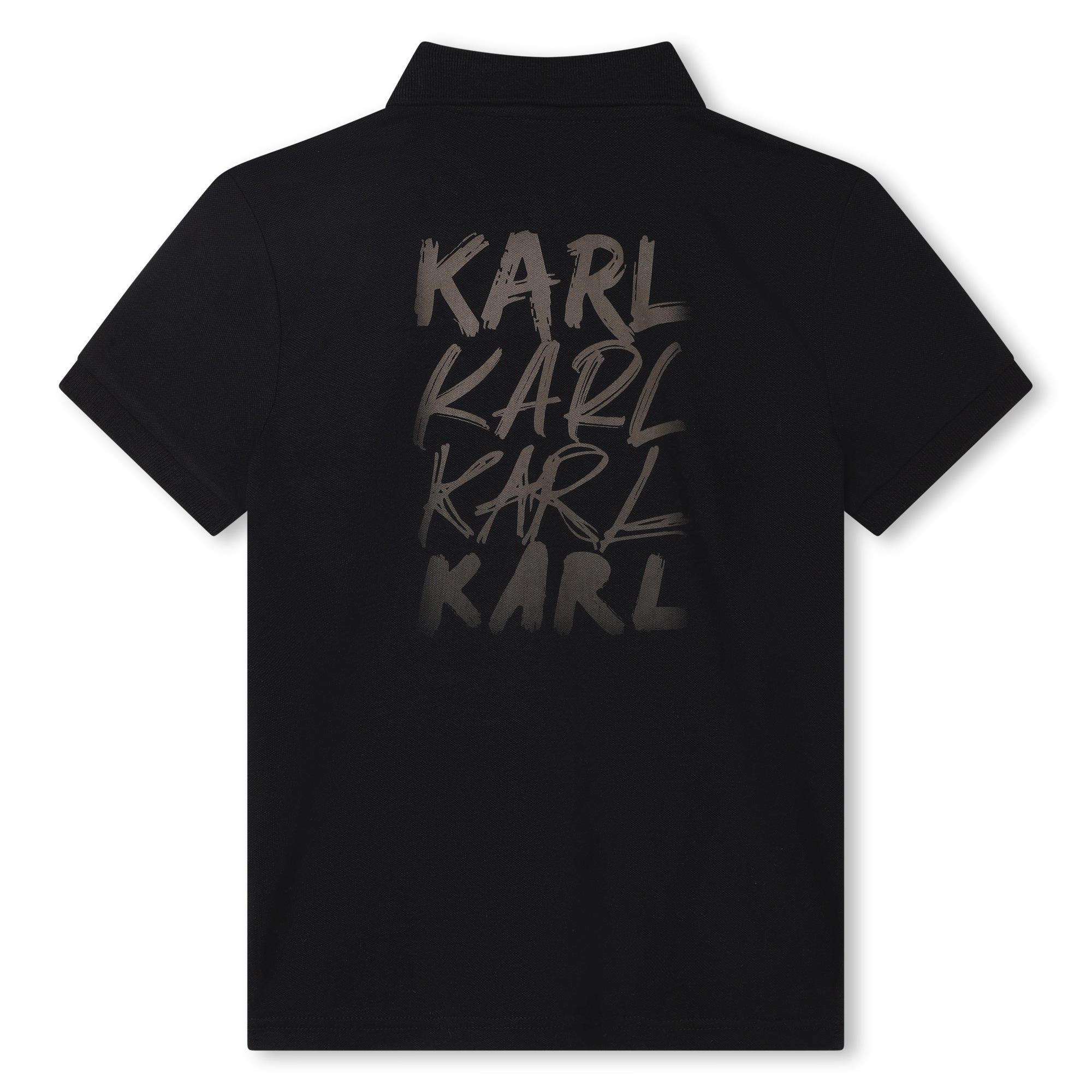 Short-sleeved polo shirt KARL LAGERFELD KIDS for BOY