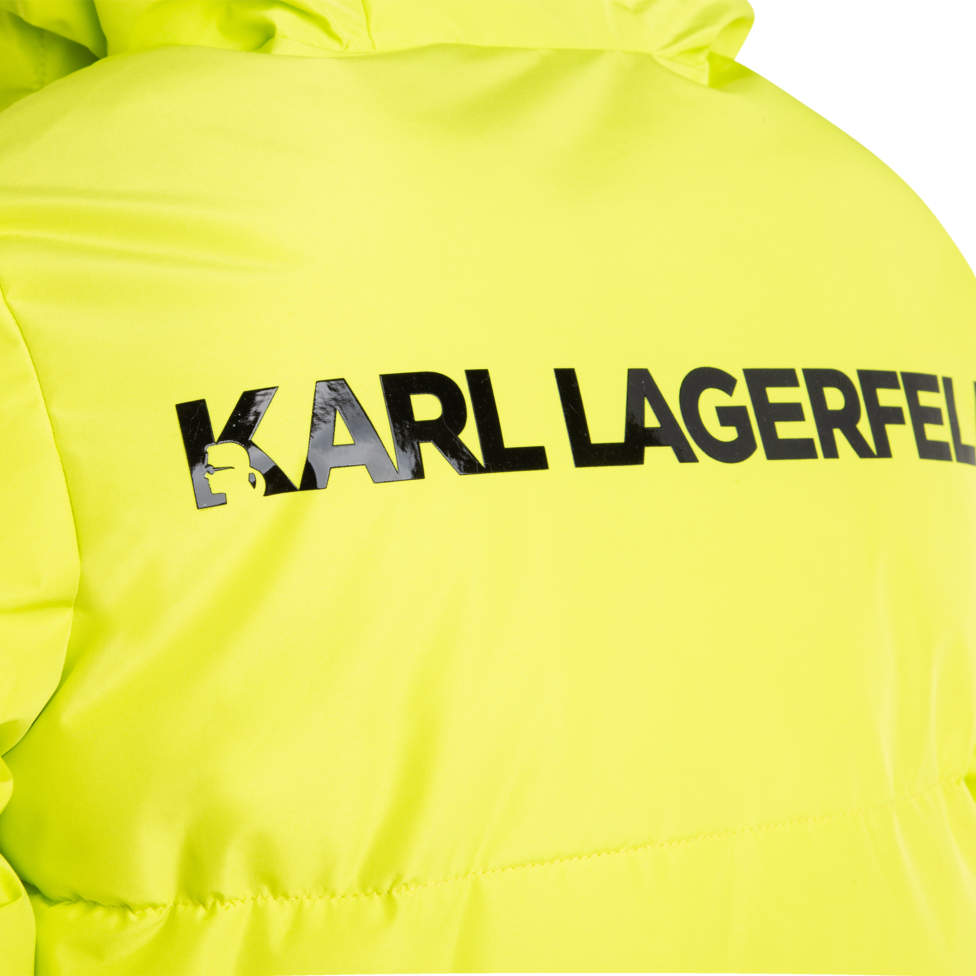 Water-repellent hooded puffer KARL LAGERFELD KIDS for BOY