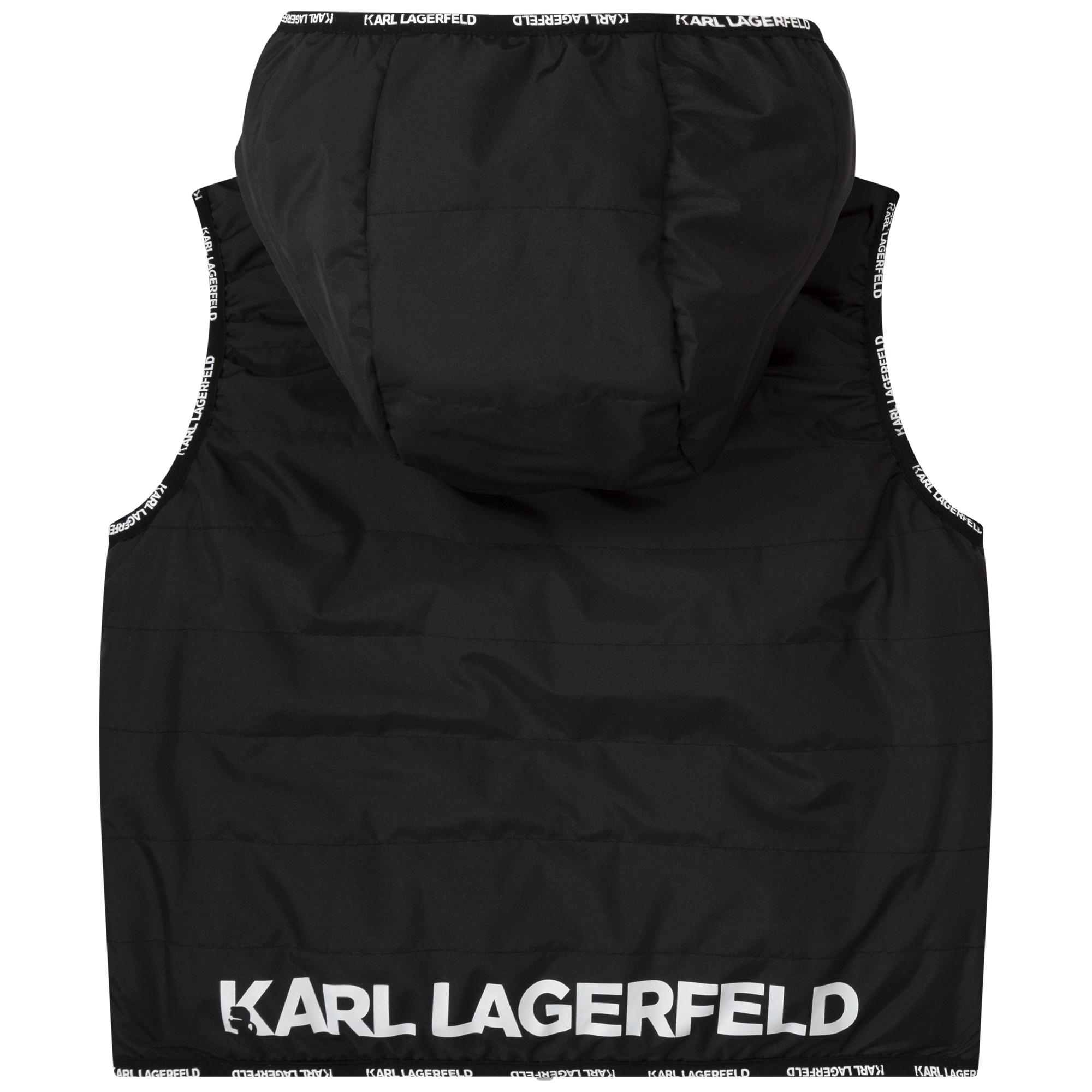 Reversible puffer jacket KARL LAGERFELD KIDS for BOY