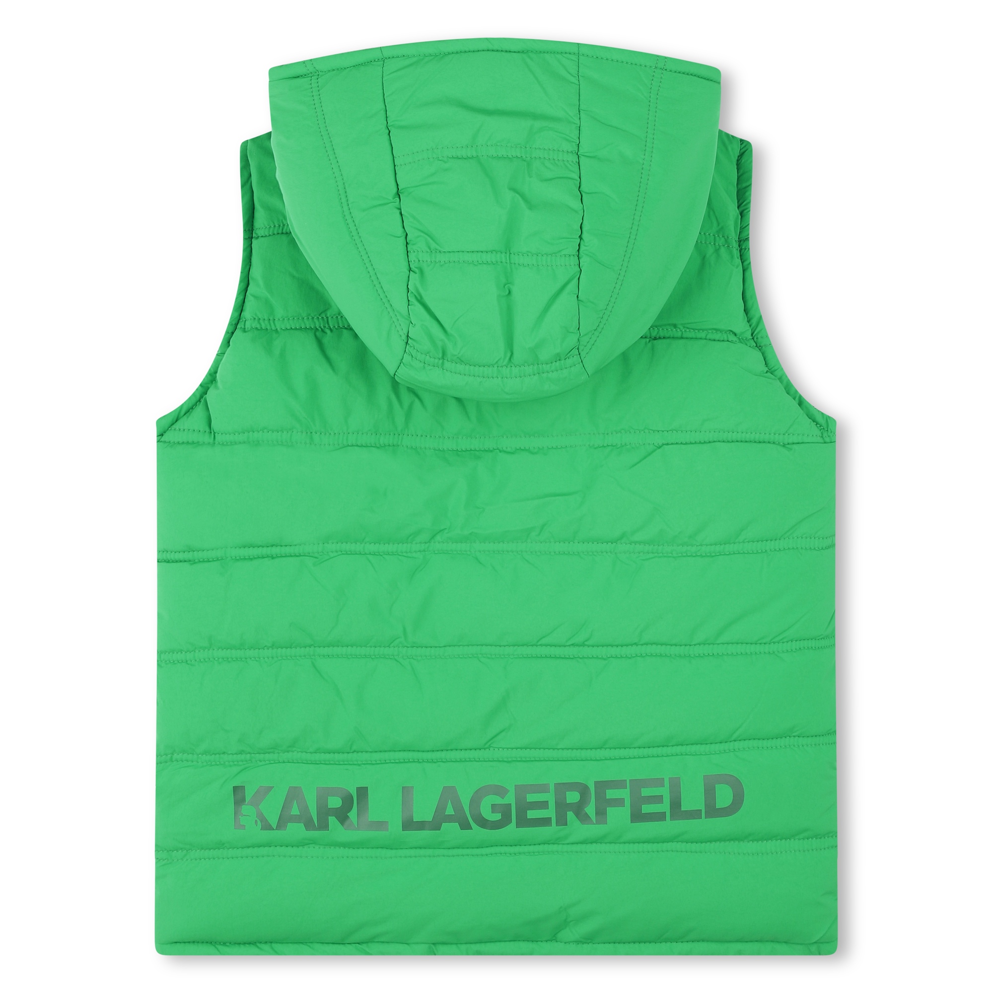 Karl Lagerfeld - Bañador para Hombre Verde - Wave Aop Green