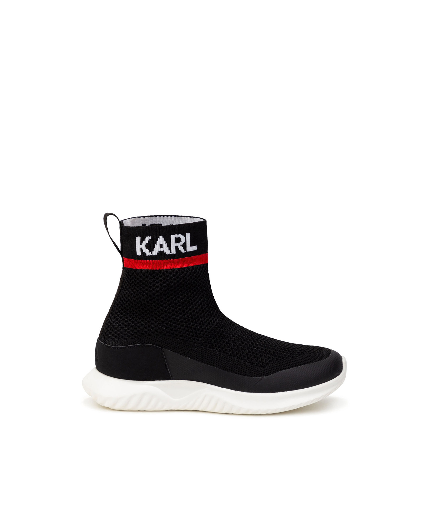 Baskets chaussettes en tricot KARL LAGERFELD KIDS pour GARCON