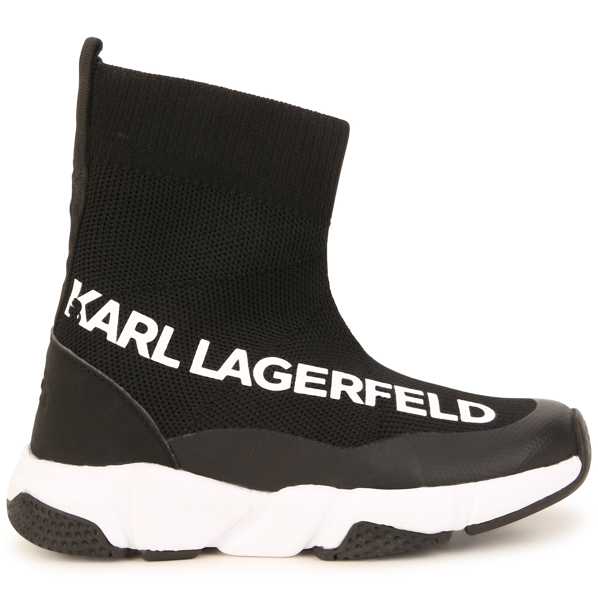 Knitted Sock Sneakers KARL LAGERFELD KIDS for BOY