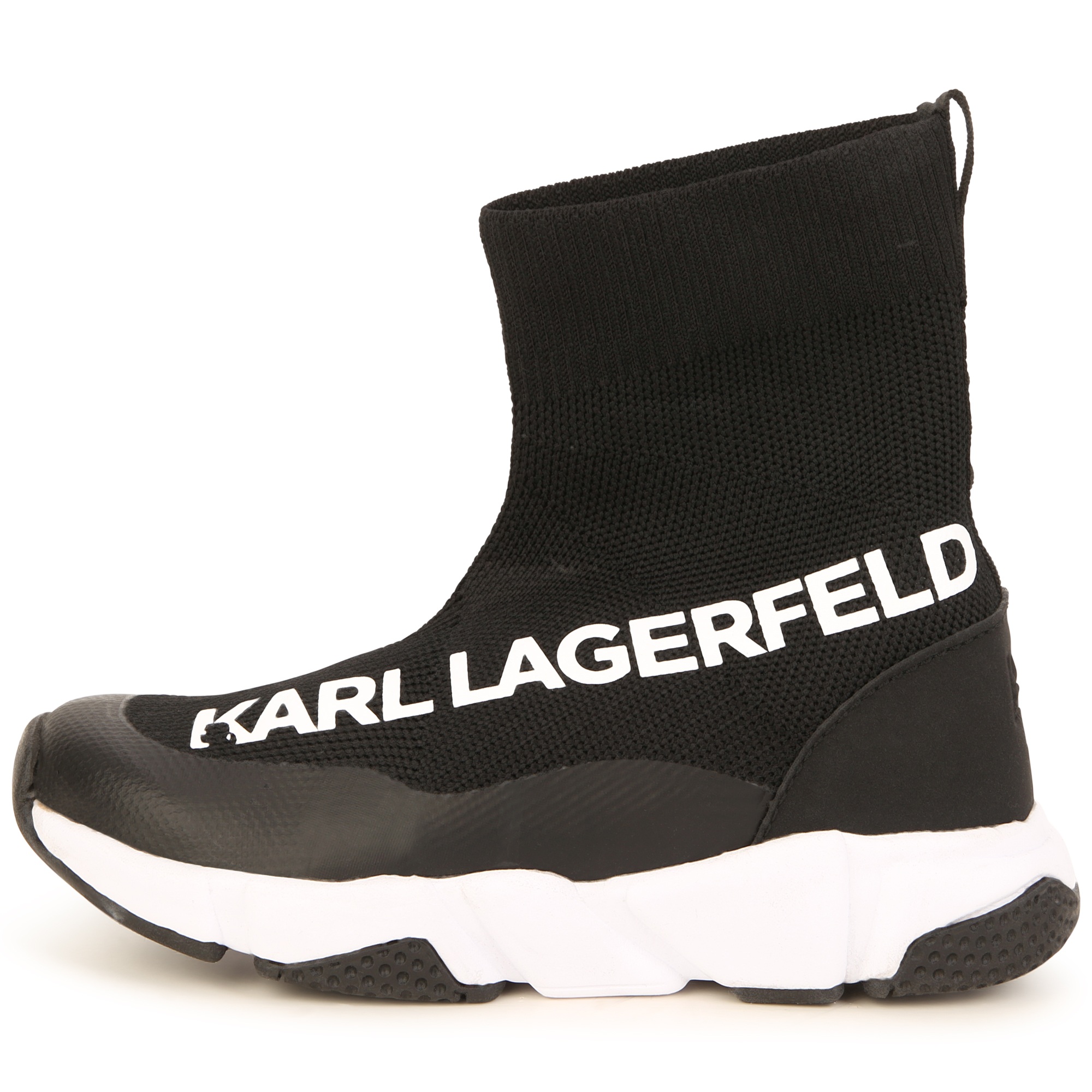 Knitted Sock Sneakers KARL LAGERFELD KIDS for BOY