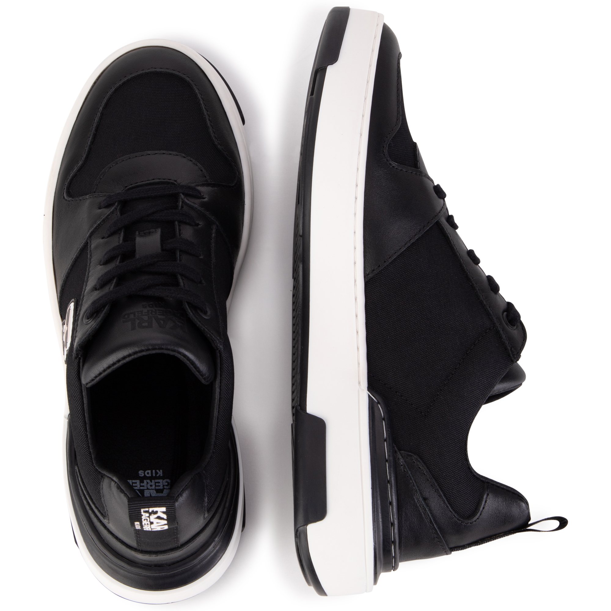Leather Sneakers KARL LAGERFELD KIDS for BOY