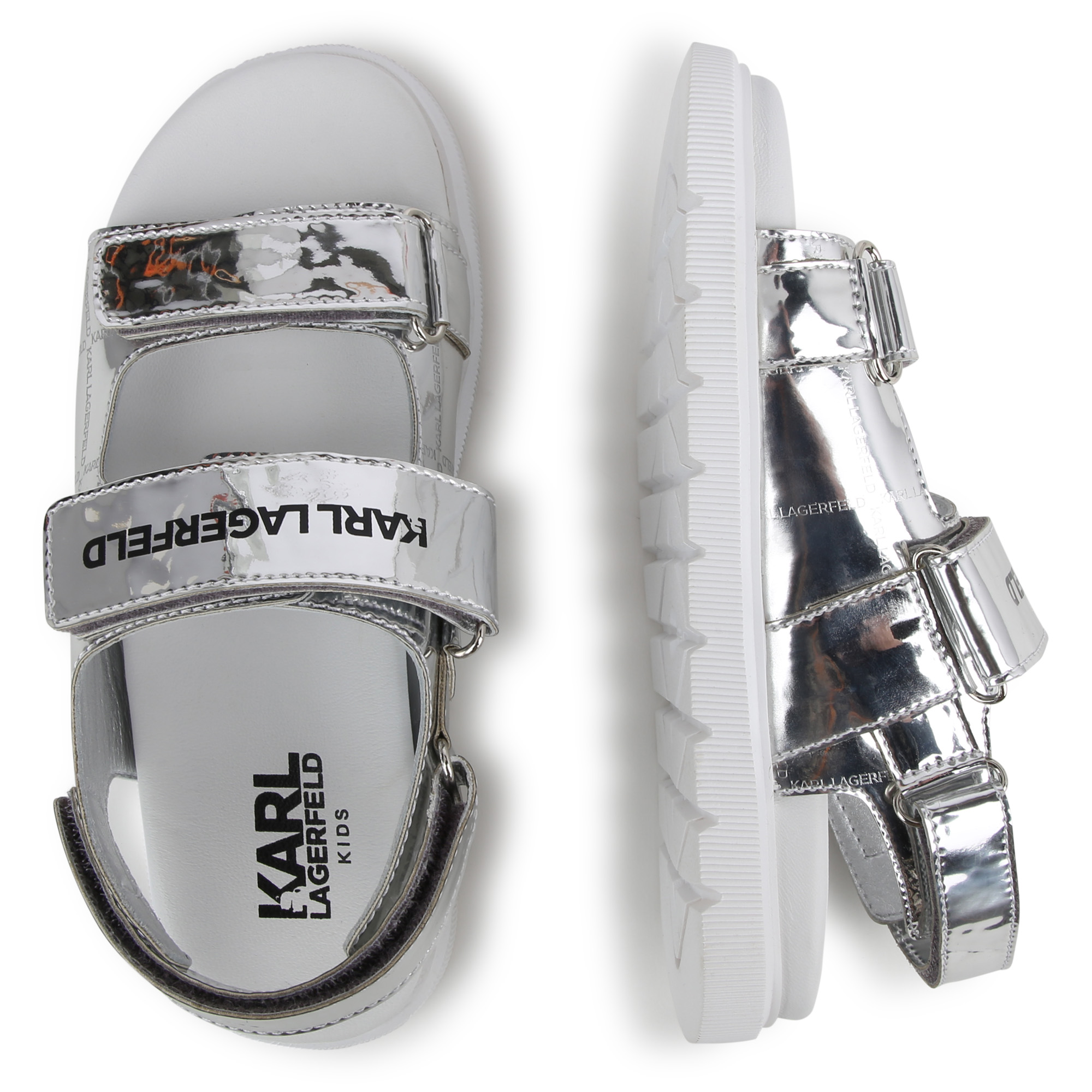 Hook-and-loop sandals KARL LAGERFELD KIDS for GIRL