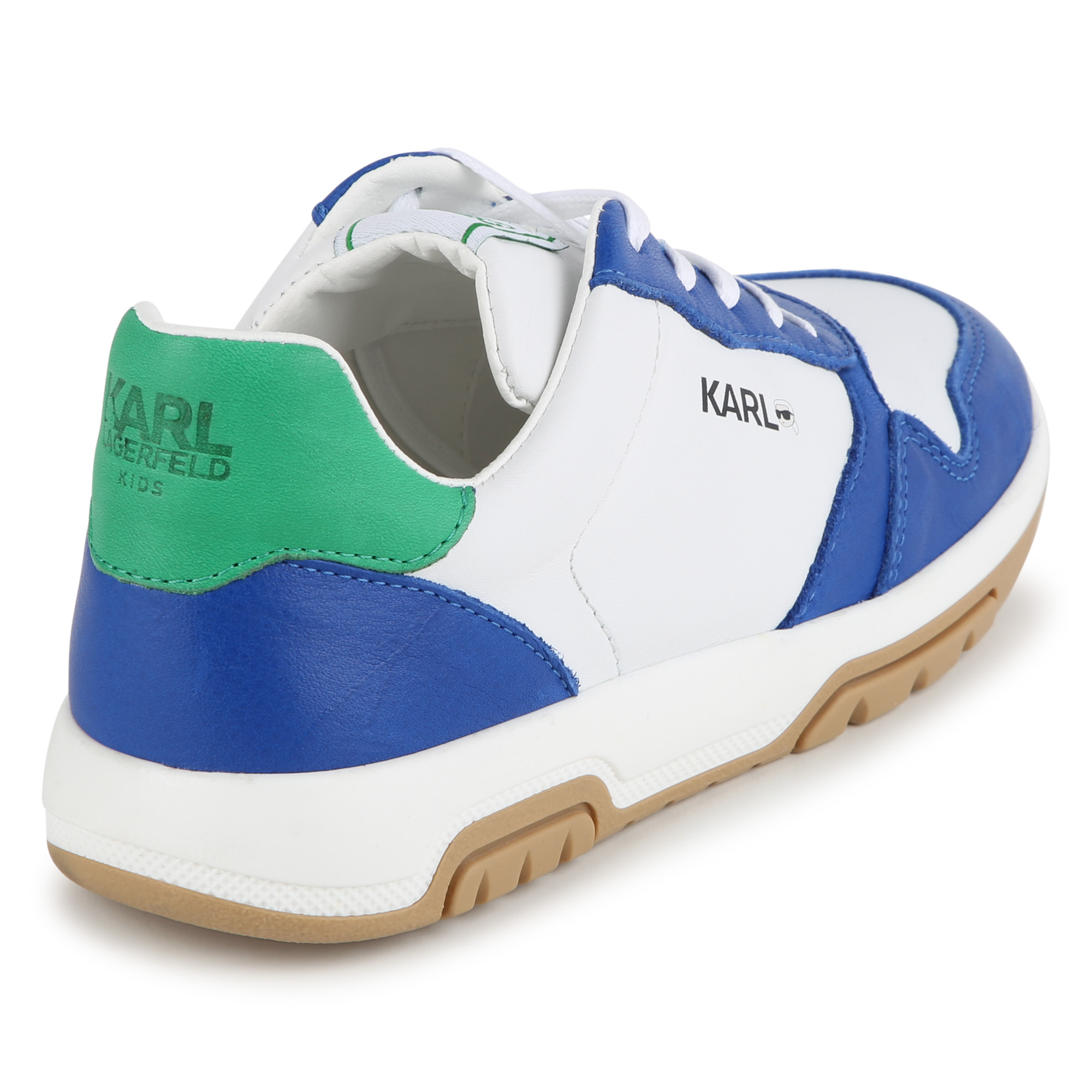 Lace-up low-top trainers KARL LAGERFELD KIDS for BOY