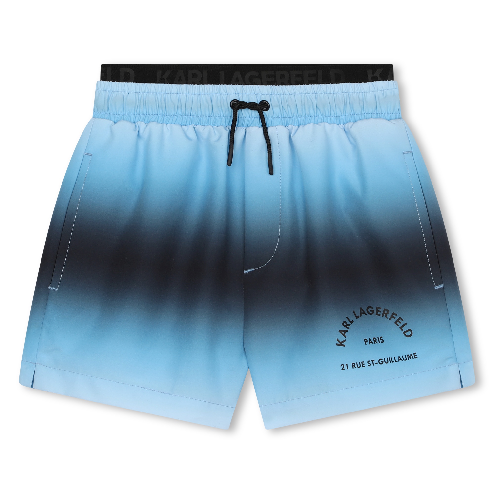 Printed swimming shorts KARL LAGERFELD KIDS for BOY
