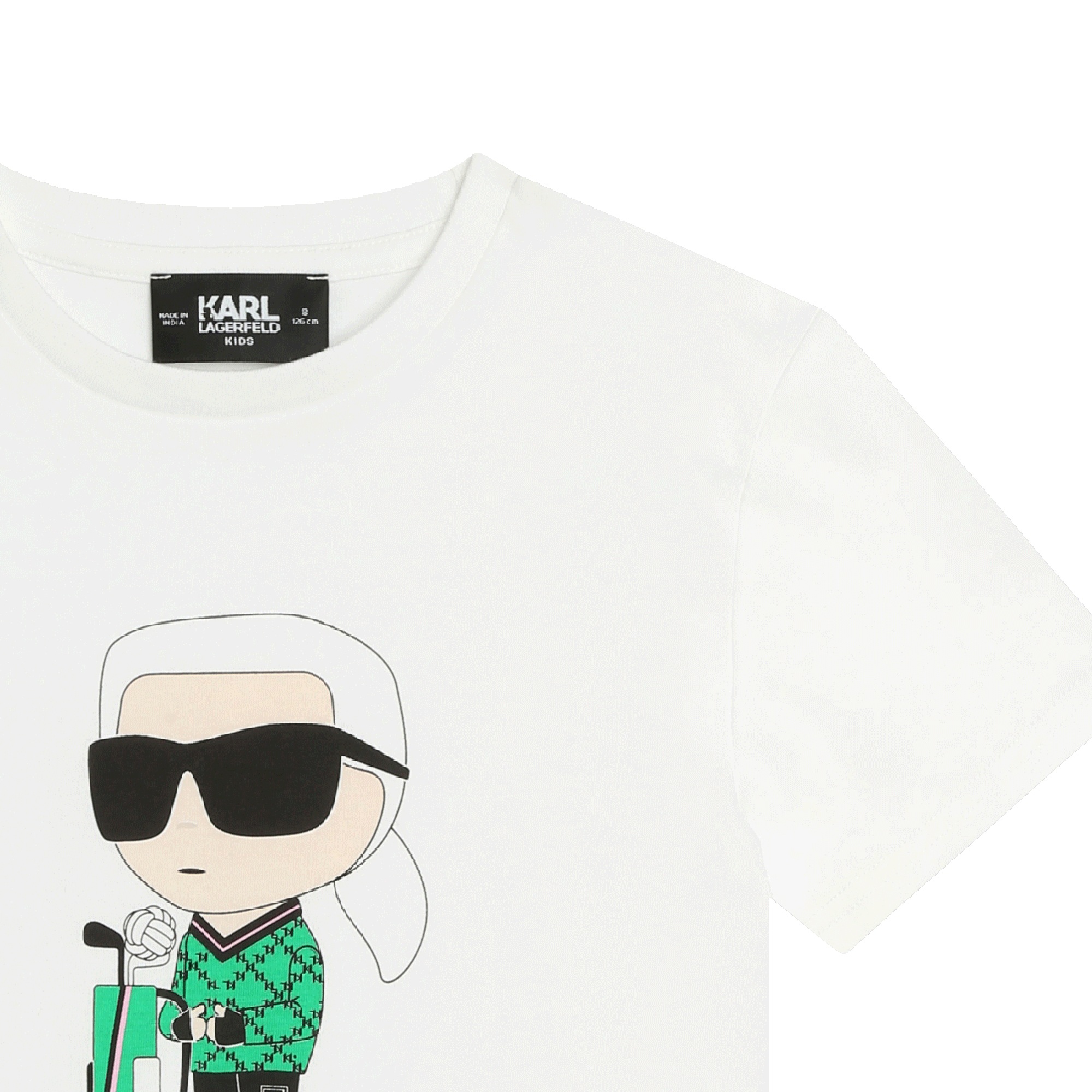 T-shirt met korte mouwen KARL LAGERFELD KIDS Voor