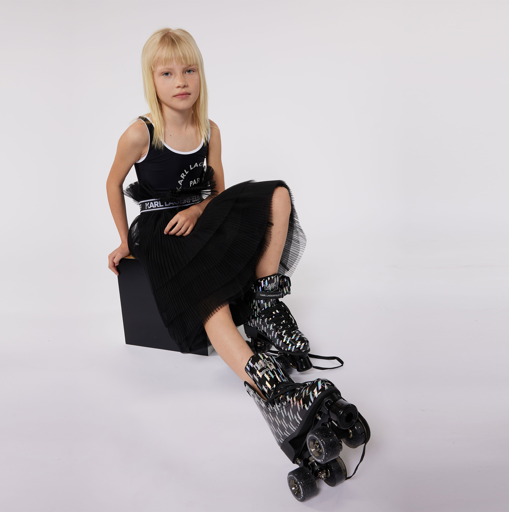 One-piece swimsuit KARL LAGERFELD KIDS for GIRL