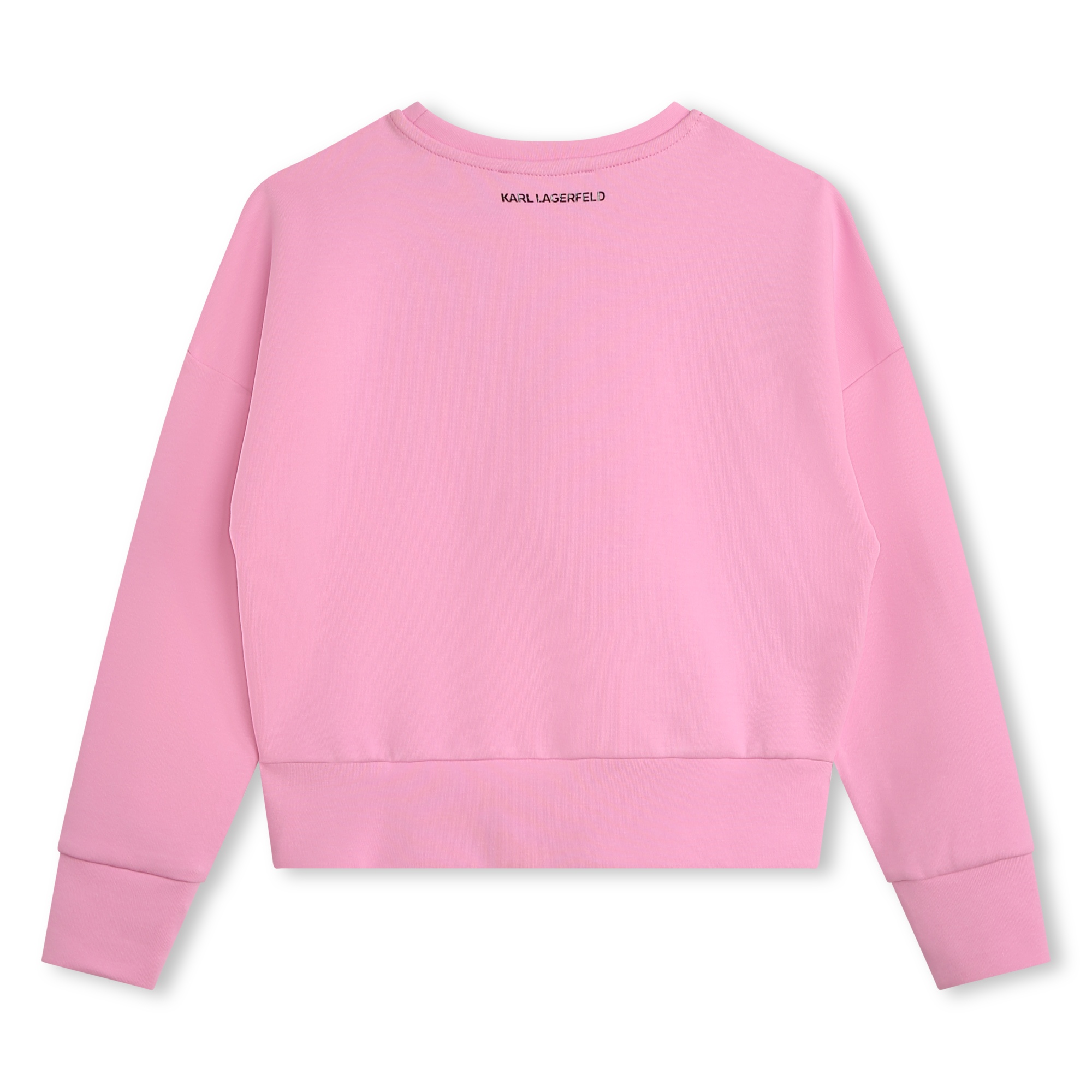 Printed sequin sweatshirt KARL LAGERFELD KIDS for GIRL