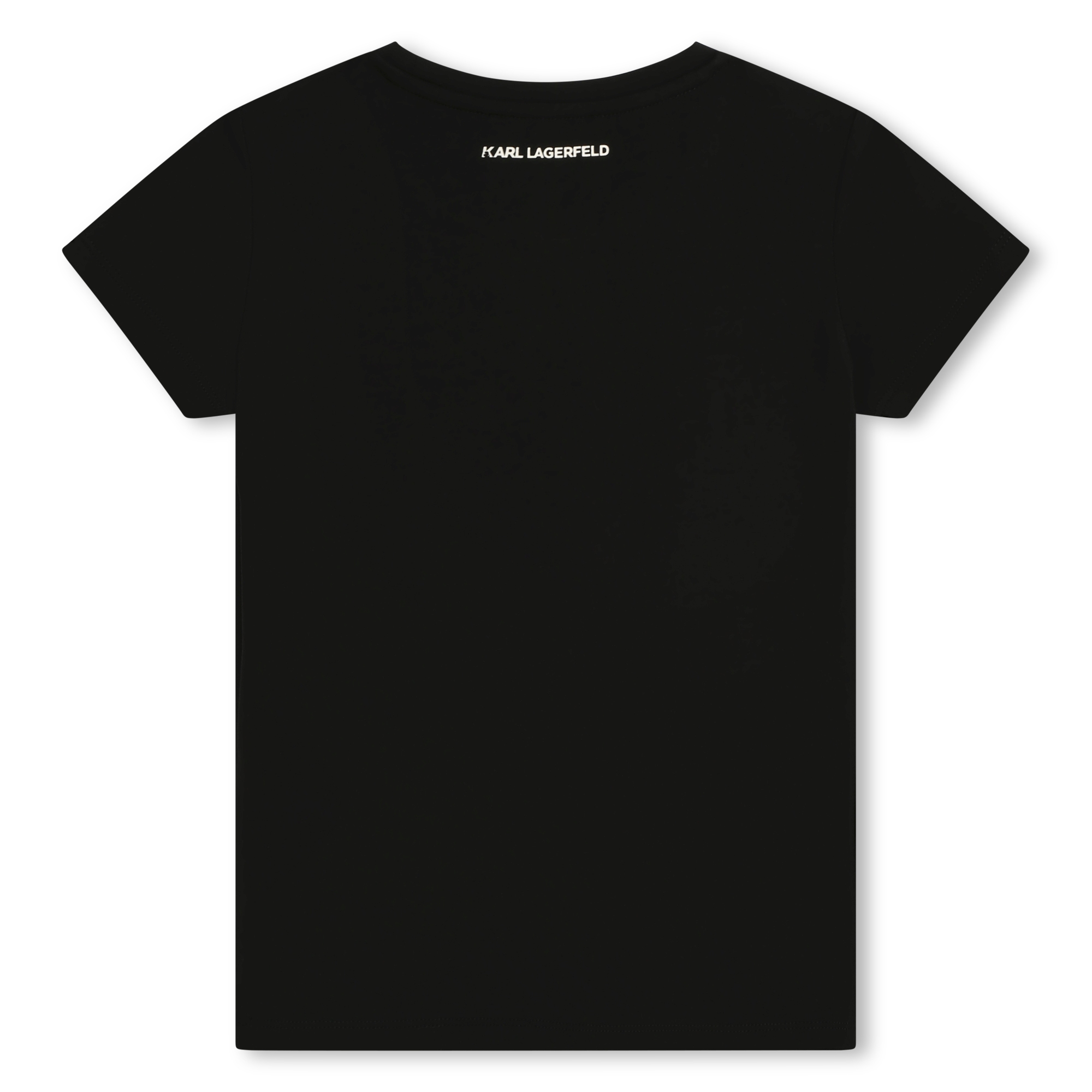 T-shirt avec illustration logo KARL LAGERFELD KIDS pour FILLE