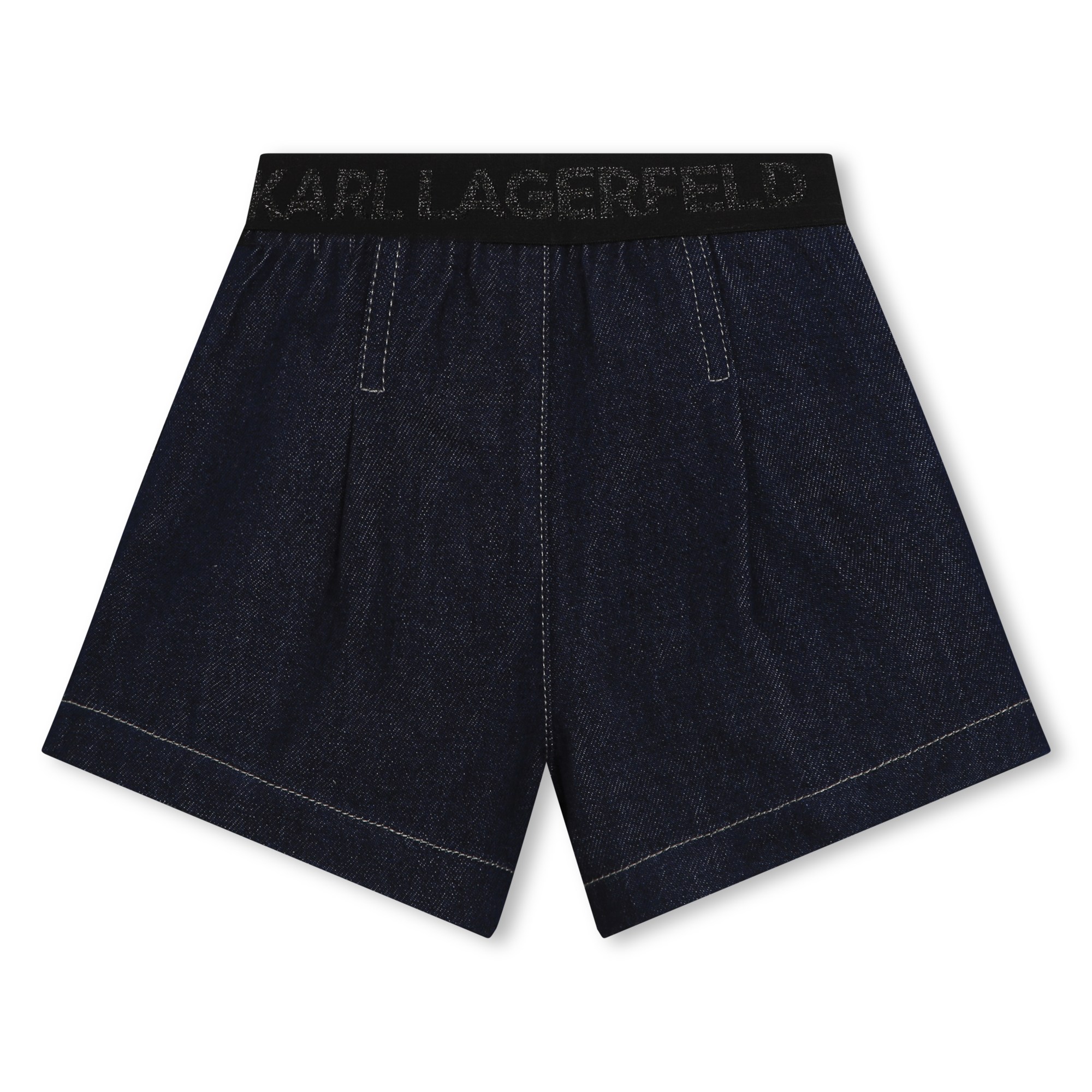 Denim shorts and T-shirt KARL LAGERFELD KIDS for GIRL