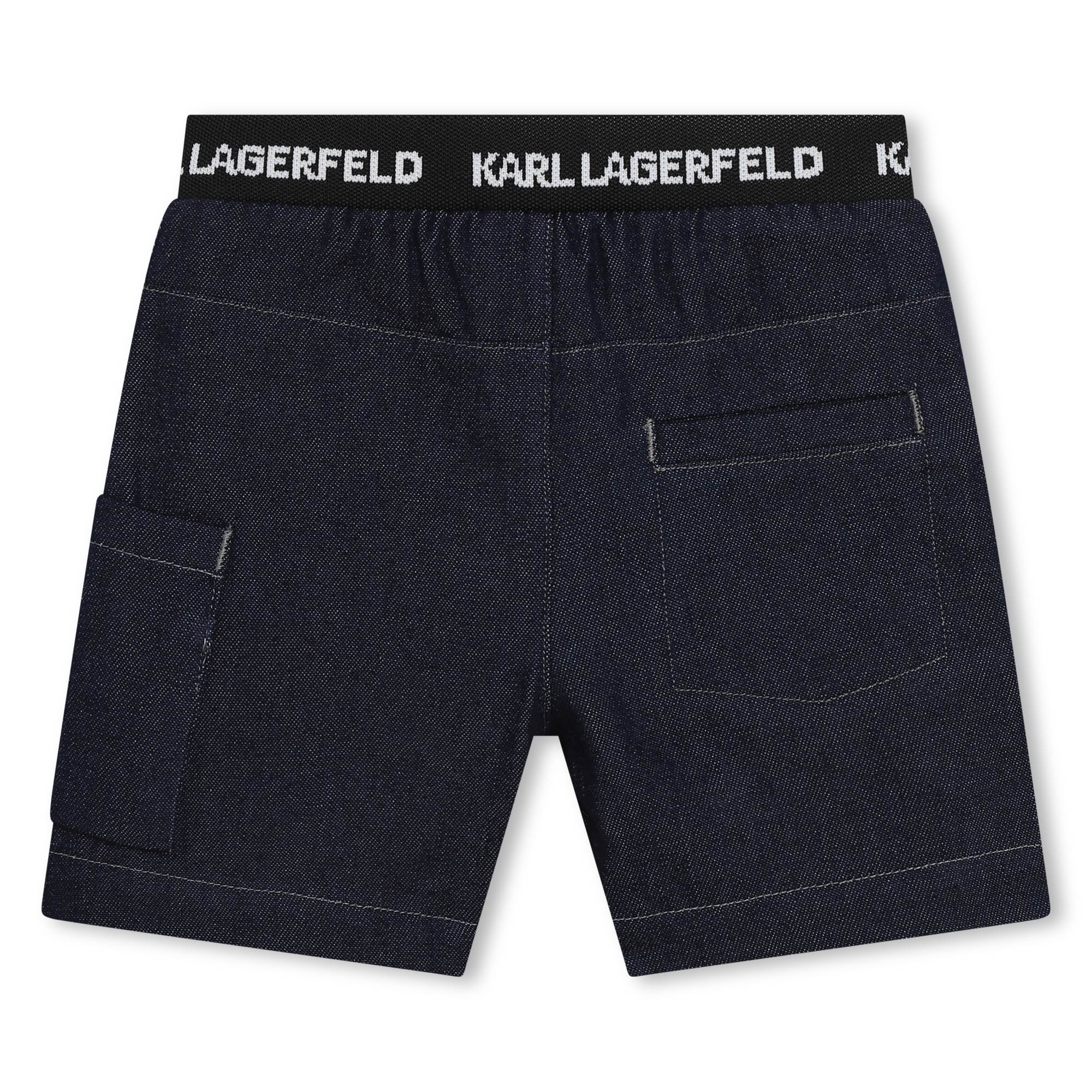 Bermuda shorts and T-shirt set KARL LAGERFELD KIDS for BOY