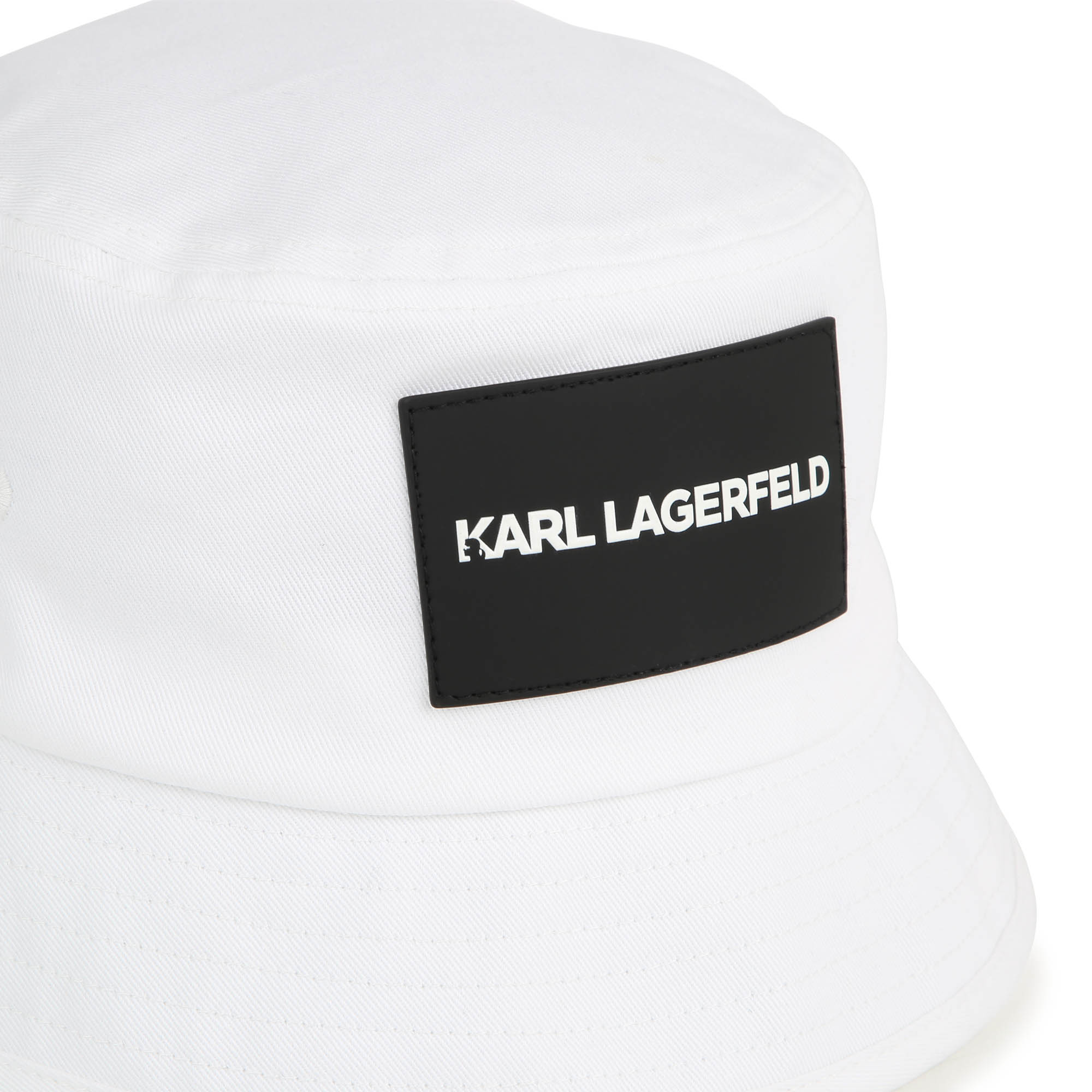 Cotton bucket hat KARL LAGERFELD KIDS for BOY