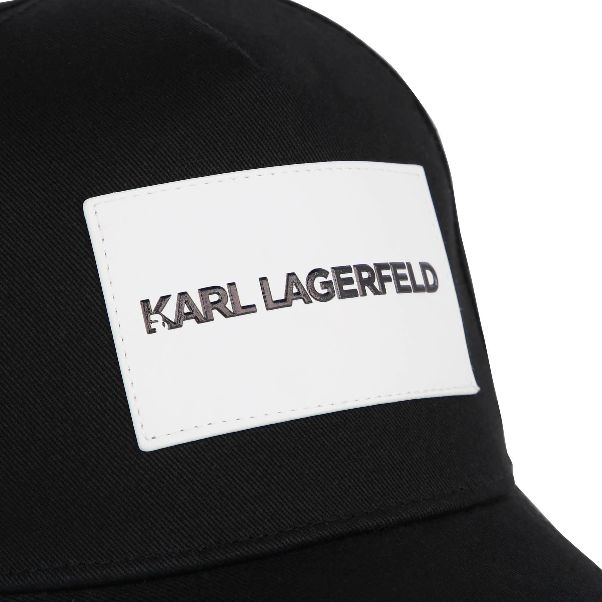 Gorra de algodón KARL LARGERFELD KIDS para NIÑO