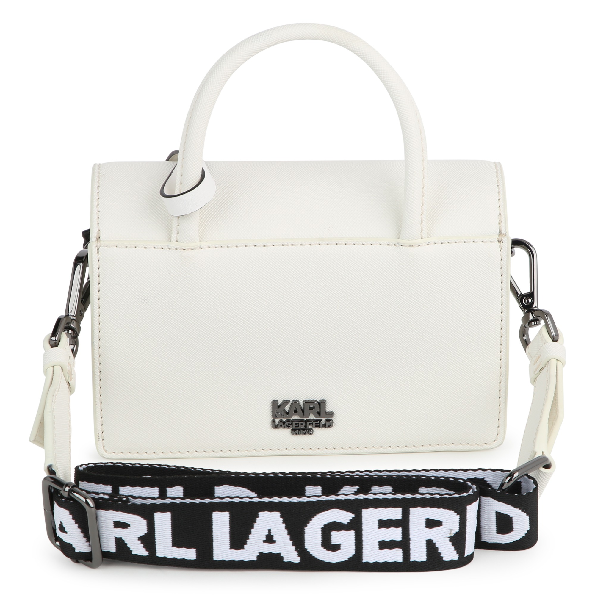 Coated fabric shoulder bag KARL LAGERFELD KIDS for GIRL