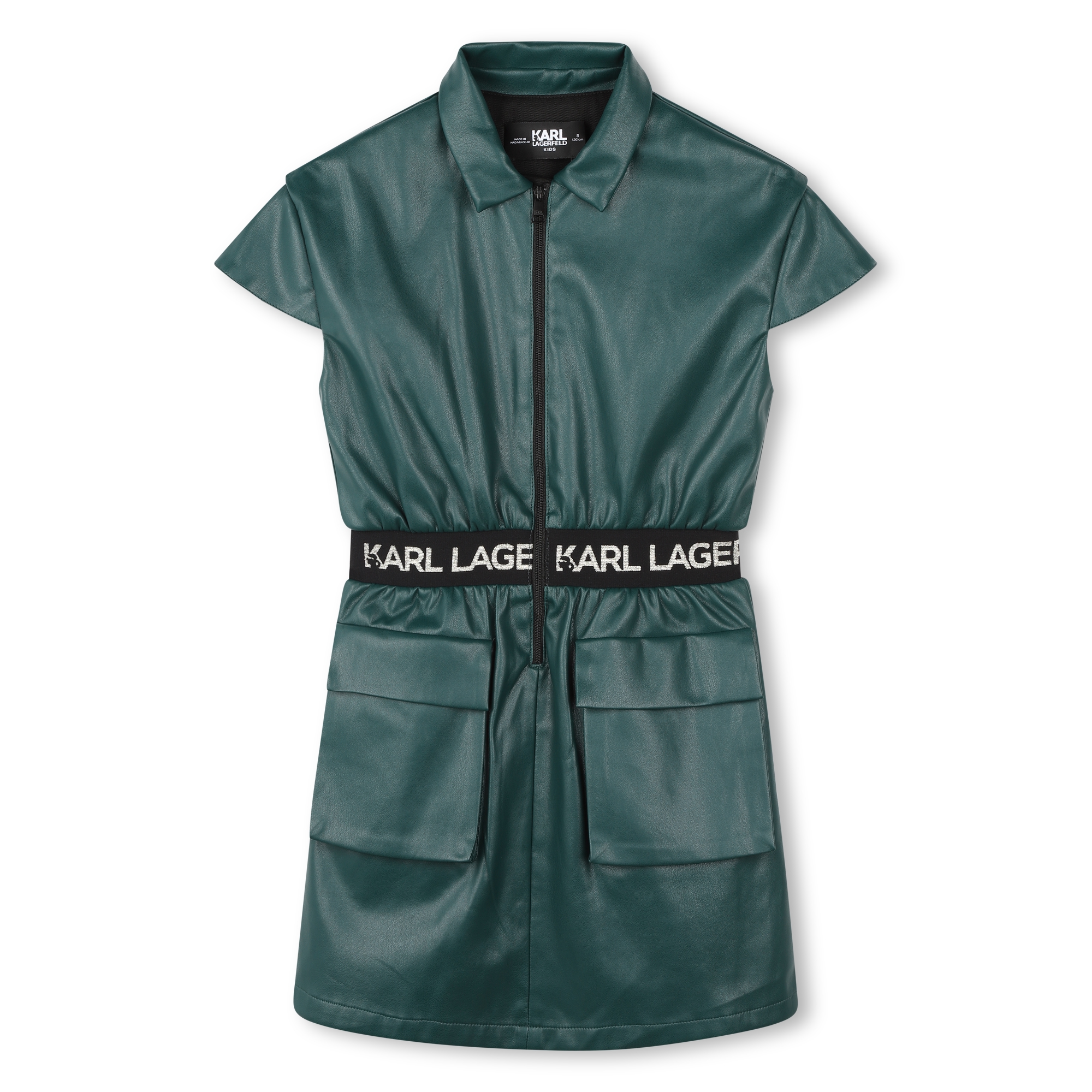 Abito chemisier con zip KARL LAGERFELD KIDS Per BAMBINA