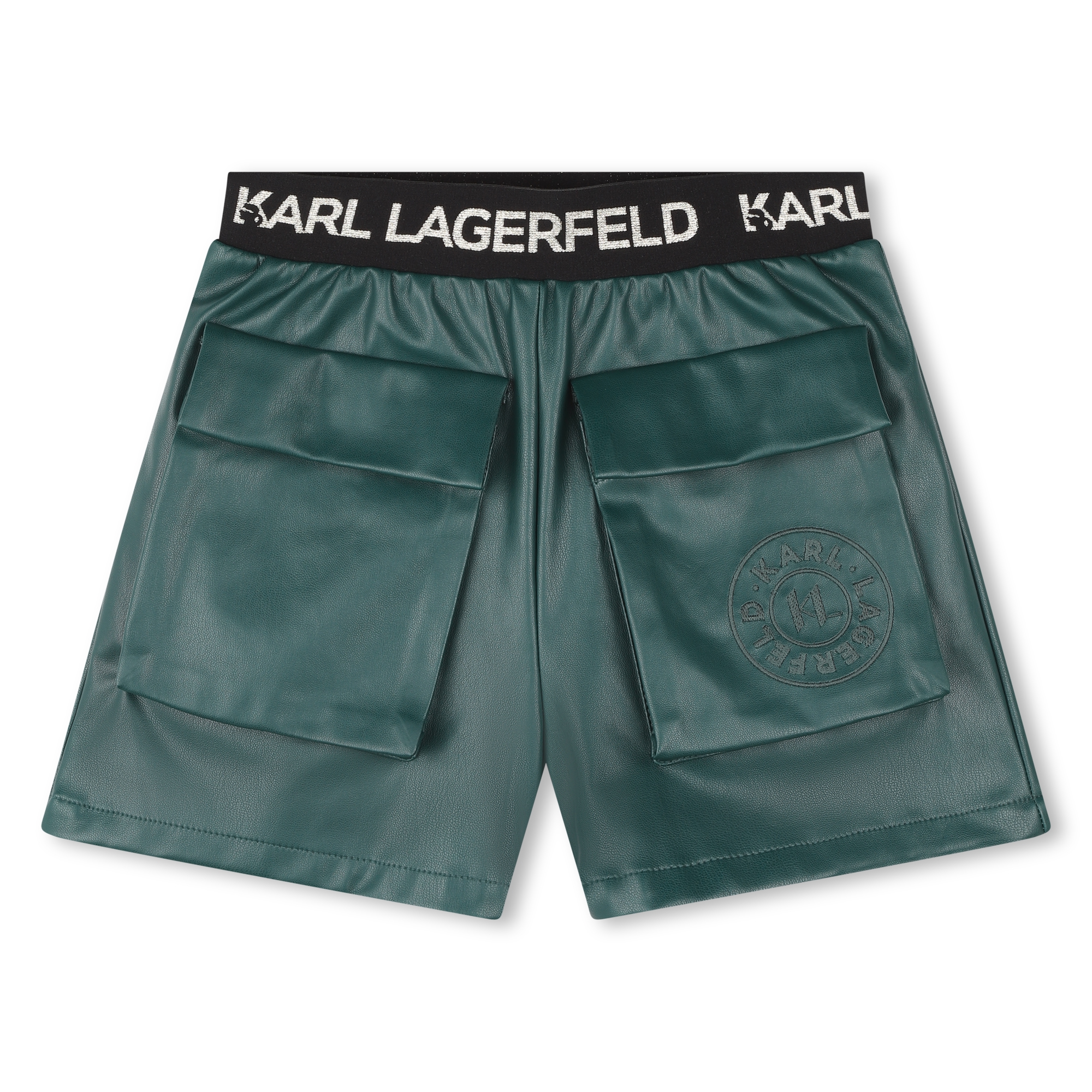 Shorts with flap pockets KARL LAGERFELD KIDS for GIRL