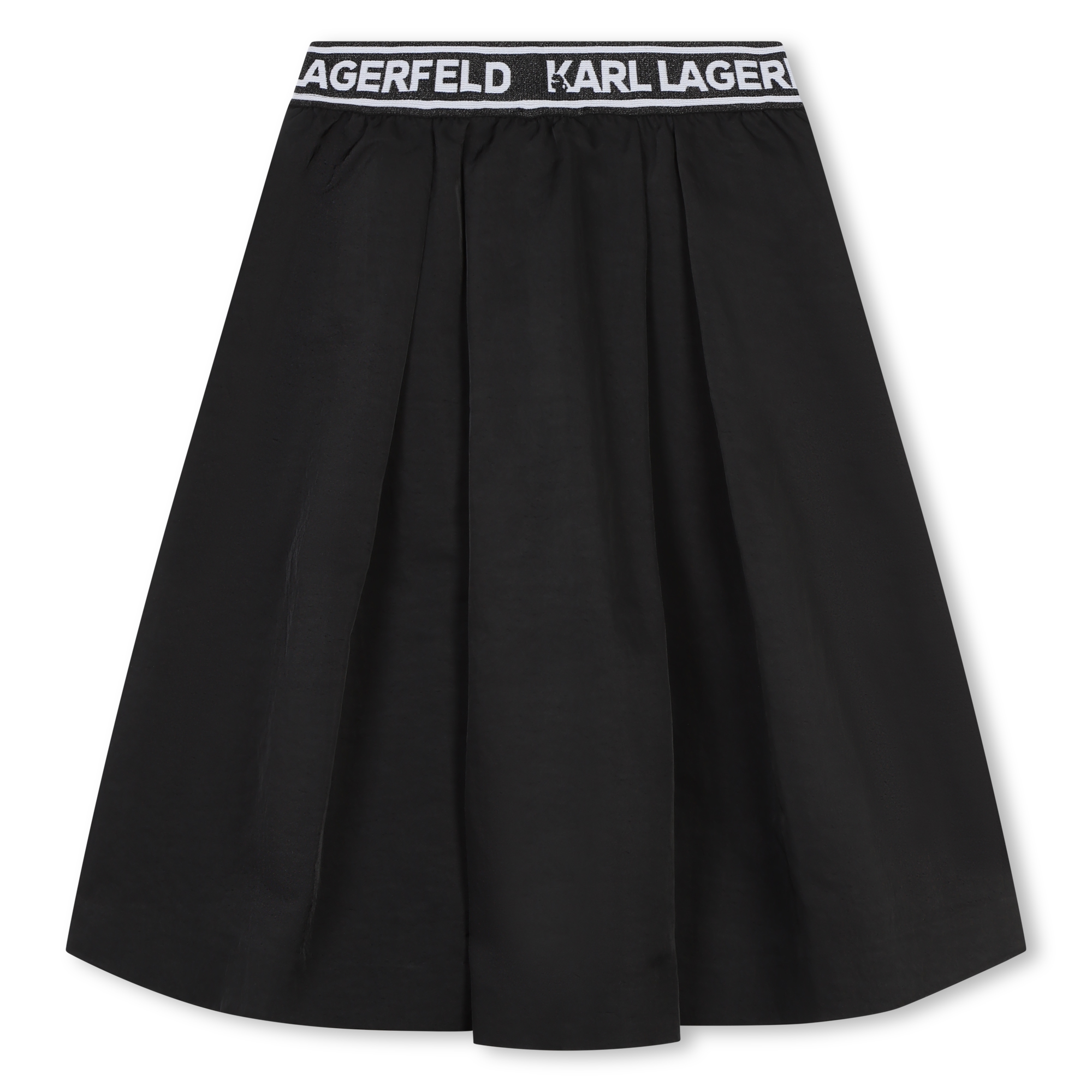 Halflange uitlopende rok KARL LAGERFELD KIDS Voor