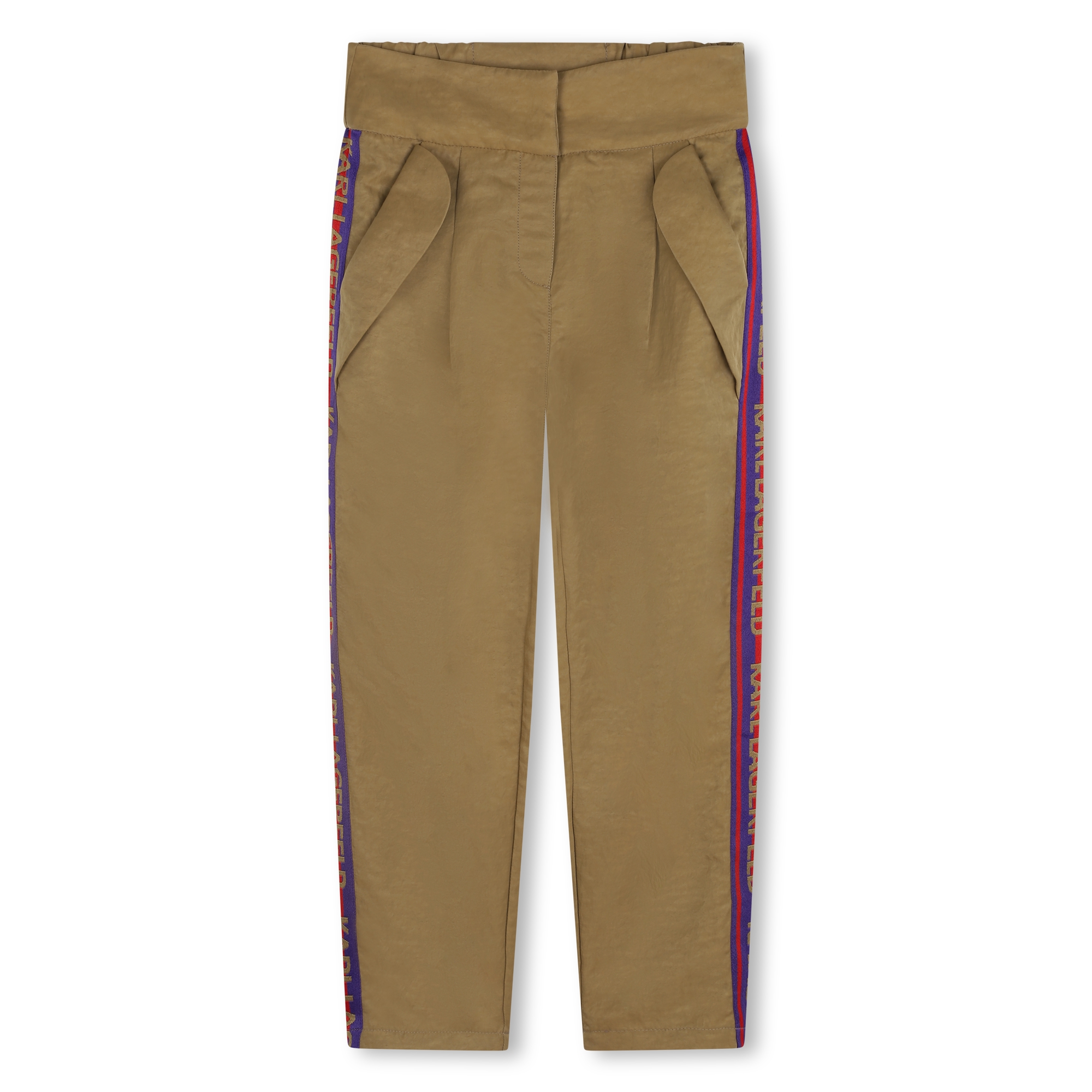 Pantalón con bandas de rayas KARL LARGERFELD KIDS para NIÑA