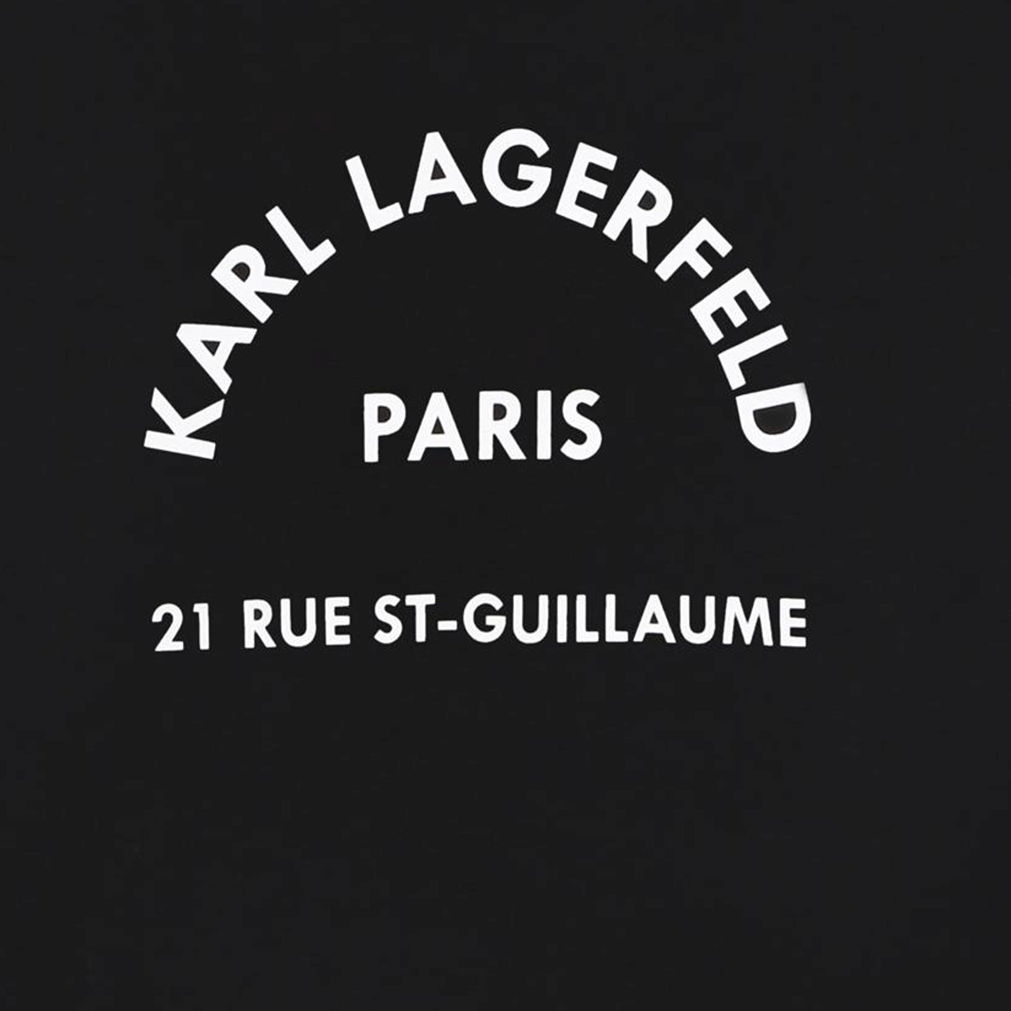 T-shirt with print KARL LAGERFELD KIDS for GIRL