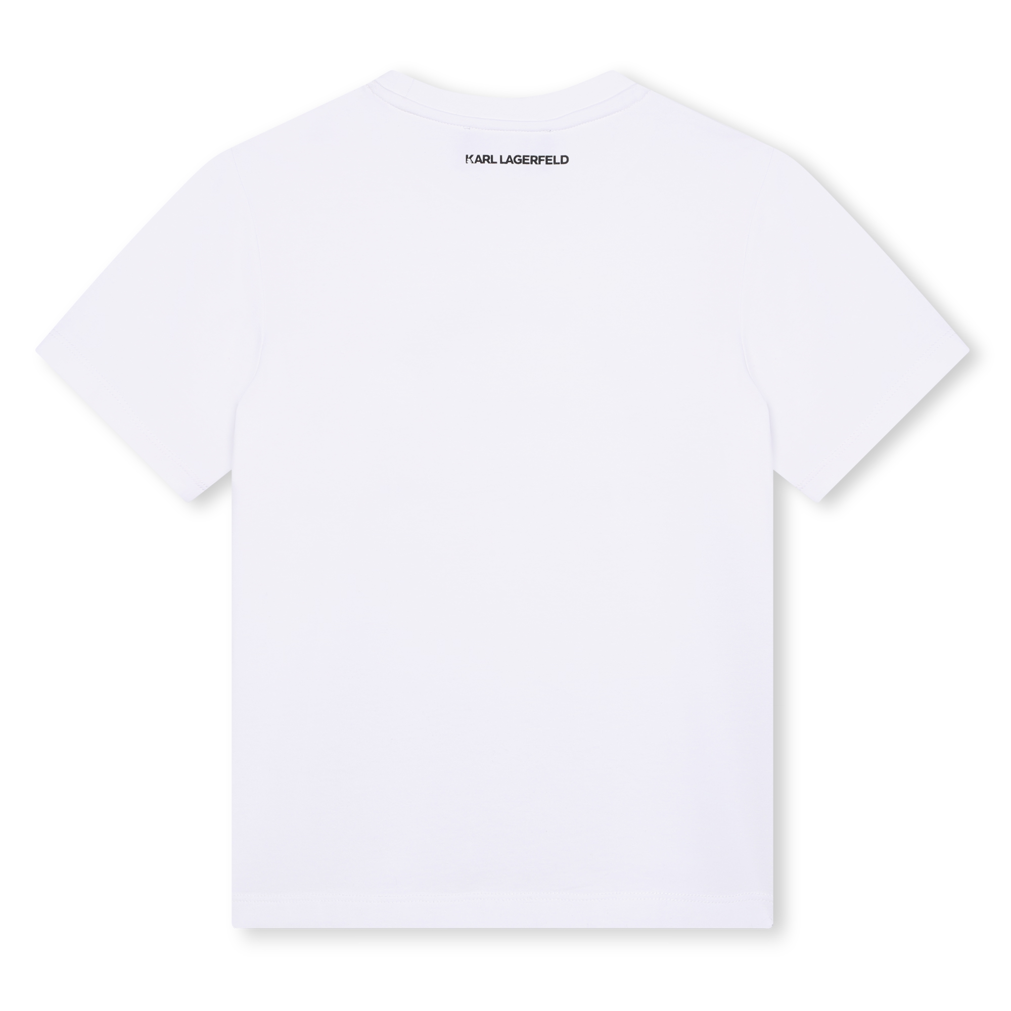 T-shirt con stampa applicata KARL LAGERFELD KIDS Per BAMBINA